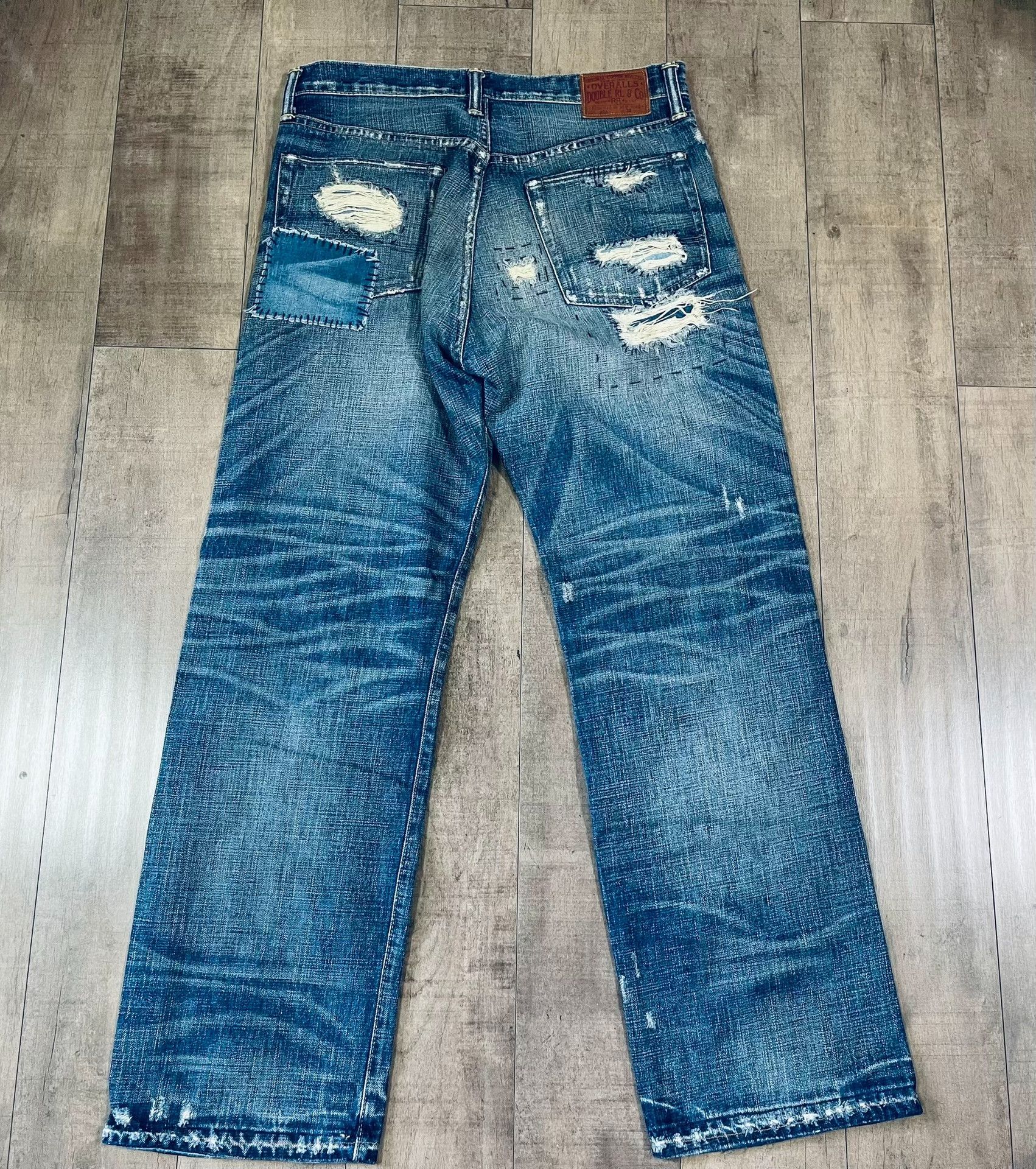 RRL Ralph Lauren RRL Ralph Lauren Distressed Jeans Size US 33 - 8 Thumbnail