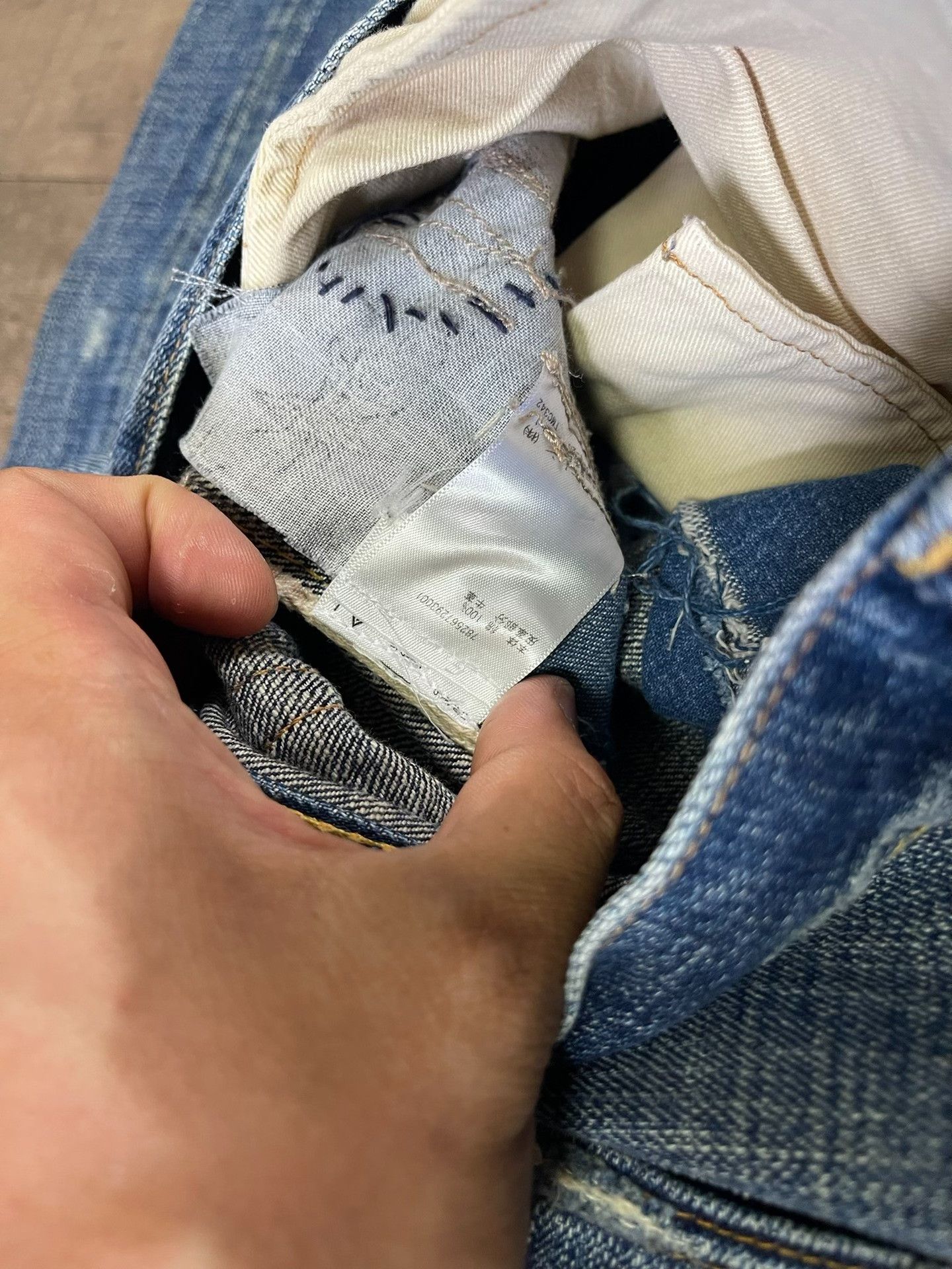 RRL Ralph Lauren RRL Ralph Lauren Distressed Jeans Size US 33 - 6 Thumbnail