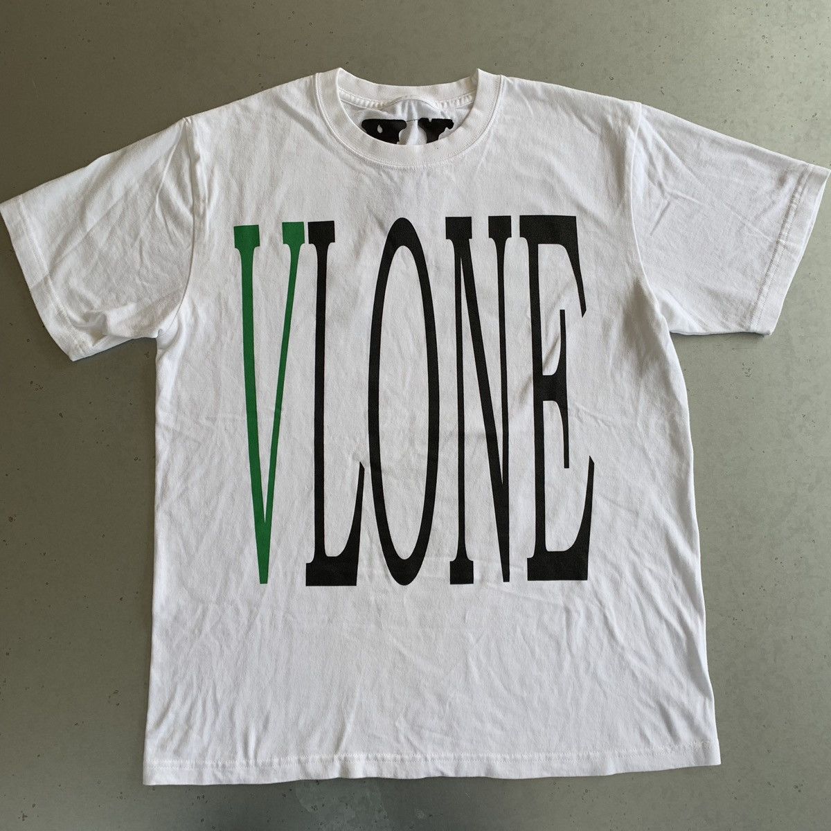 Vlone Staple Tee (White/Green)