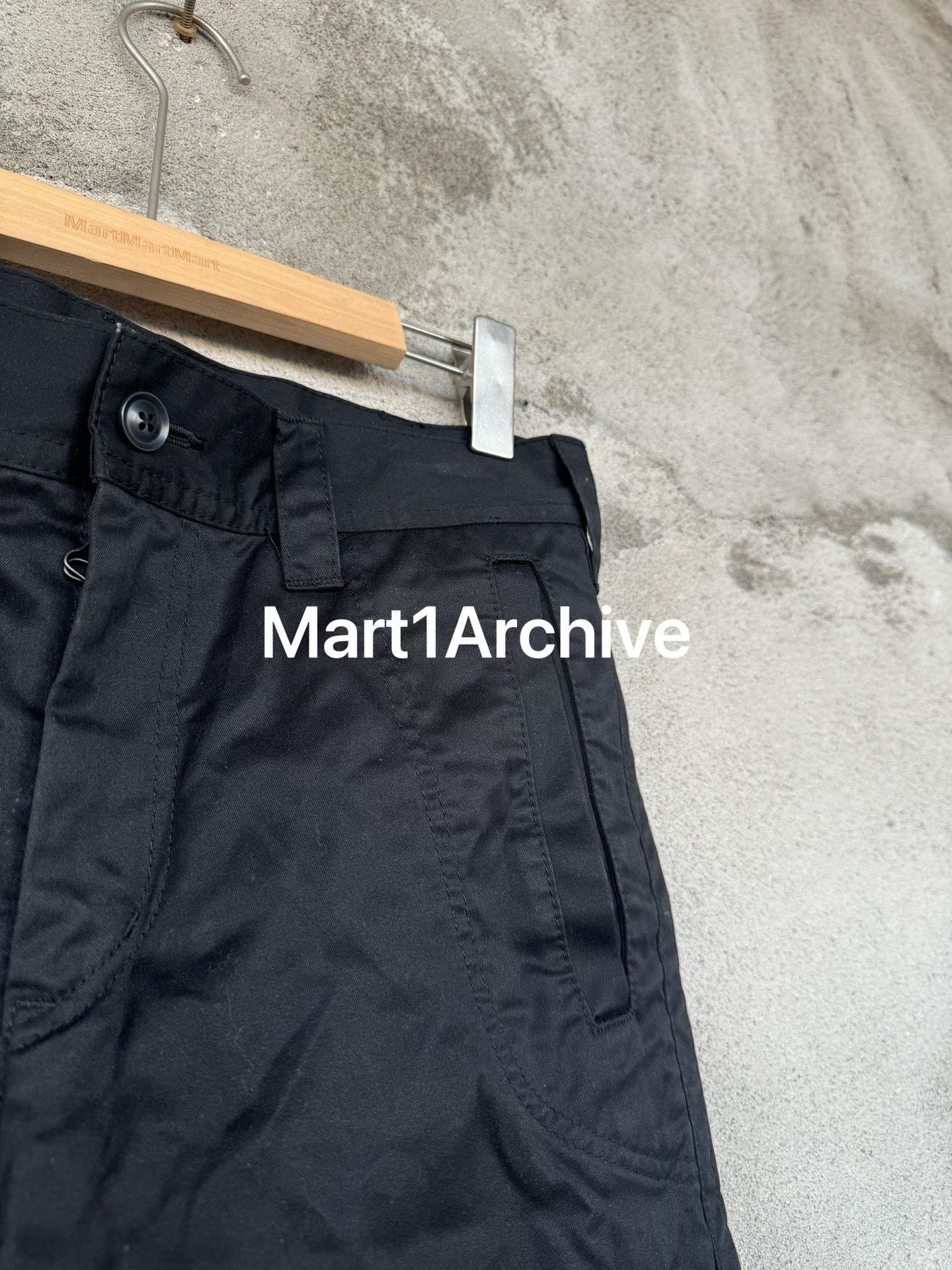 Y's Black Cargo Pants in Size 32 Size US 32 / EU 48 - 4 Thumbnail