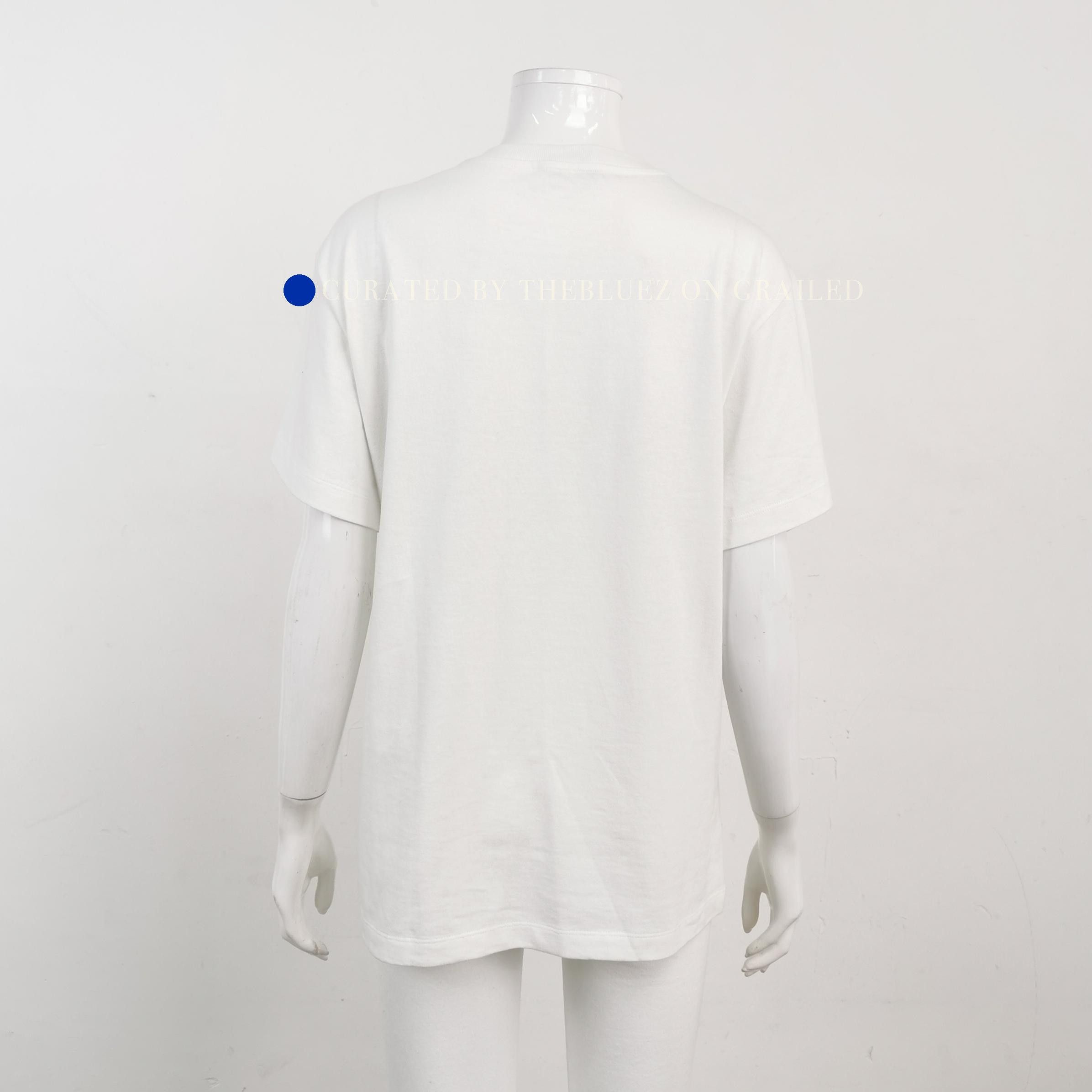 Louis Vuitton Tropical Print Tee in White Size US S / EU 44-46 / 1 - 2 Thumbnail
