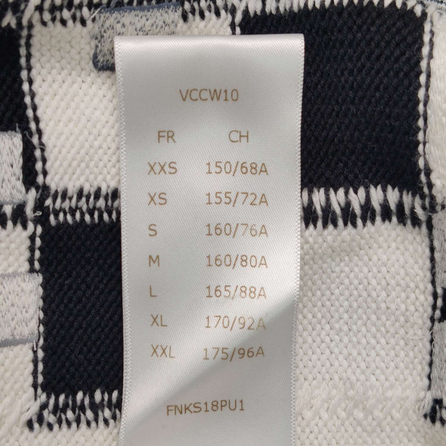 Louis Vuitton Checkerboard Short Sleeve Knit Sweater Size US M / EU 48-50 / 2 - 6 Thumbnail