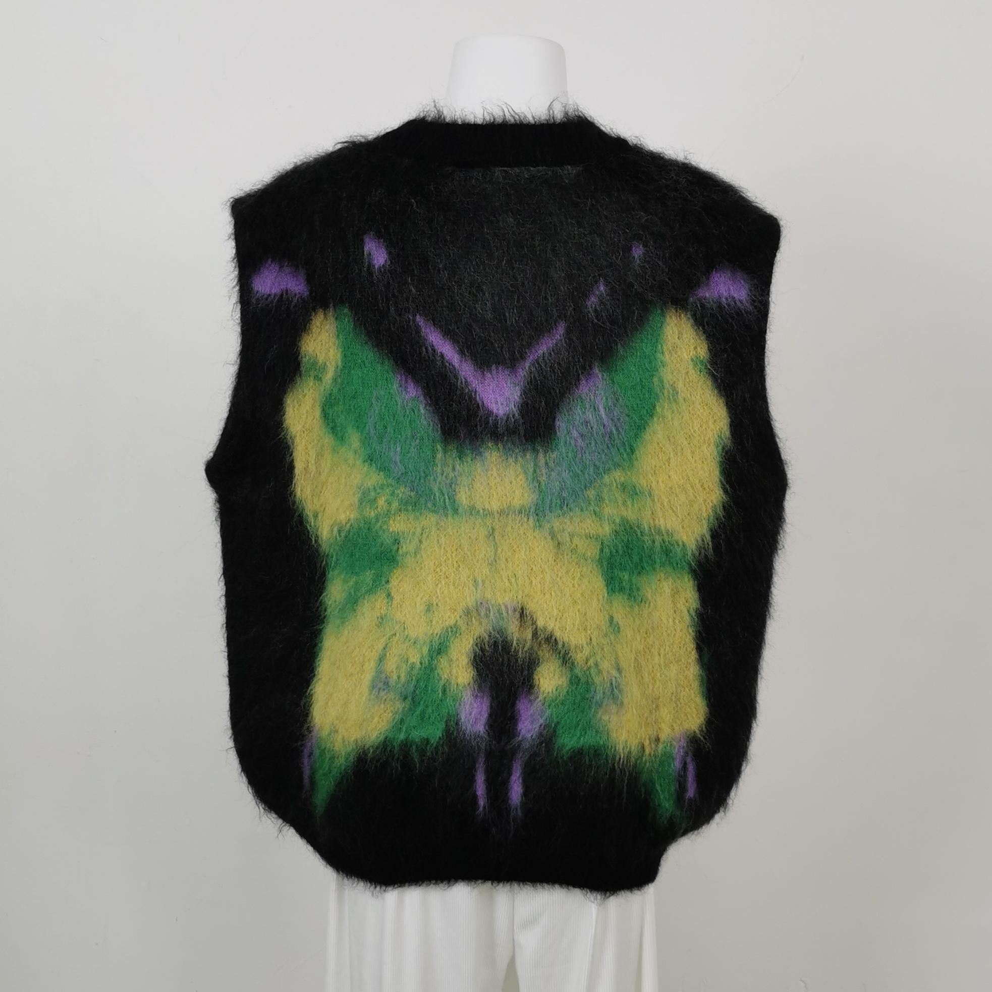 Louis Vuitton Colorful Mohair Blend Crew Neck Vest Size US S / EU 44-46 / 1 - 2 Thumbnail