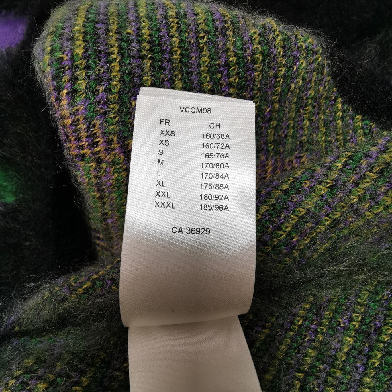 Louis Vuitton Colorful Mohair Blend Crew Neck Vest Size US S / EU 44-46 / 1 - 7 Thumbnail