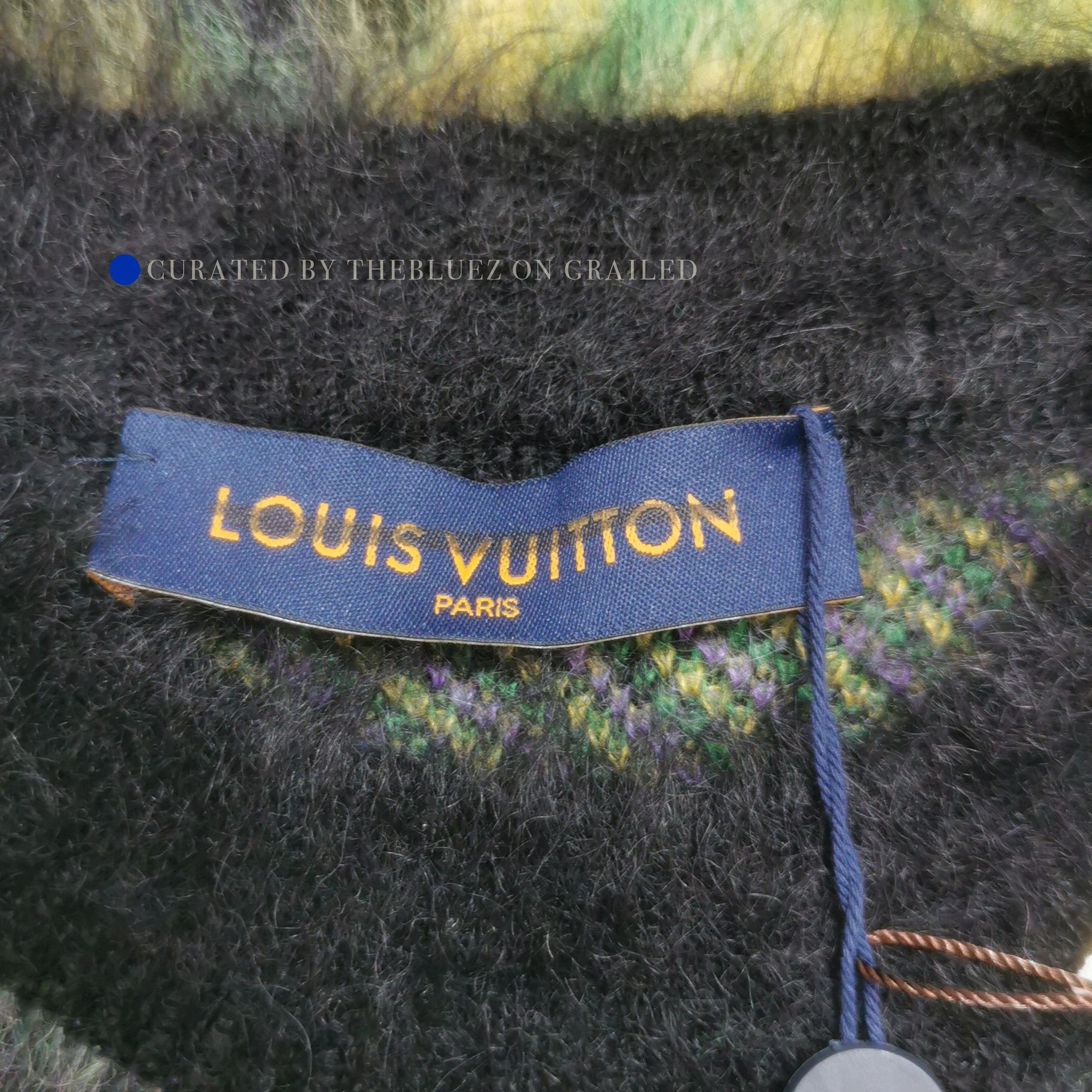 Louis Vuitton Colorful Mohair Blend Crew Neck Vest Size US S / EU 44-46 / 1 - 9 Thumbnail
