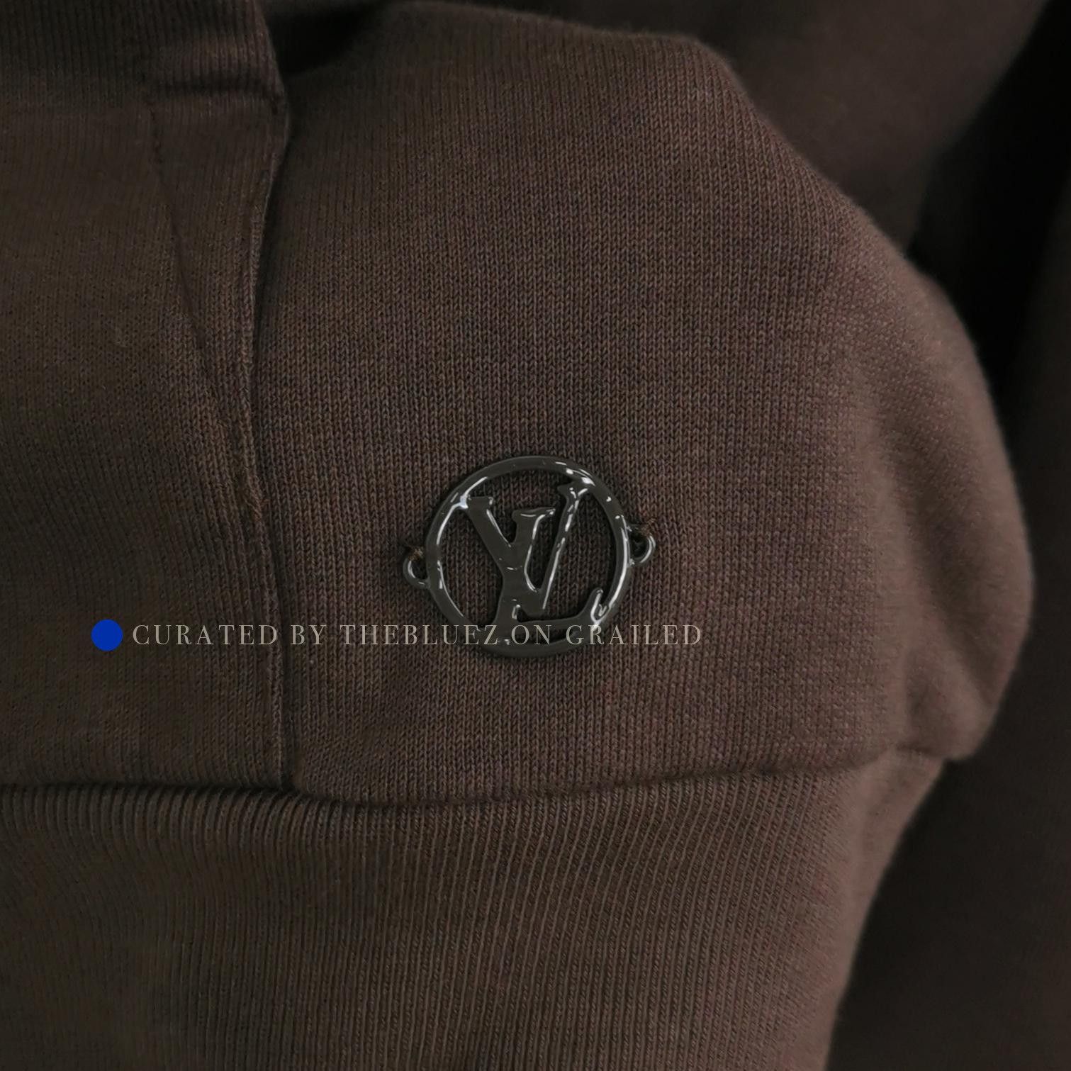 Louis Vuitton Brown Graphic Hoodie in Size M Size US M / EU 48-50 / 2 - 3 Thumbnail