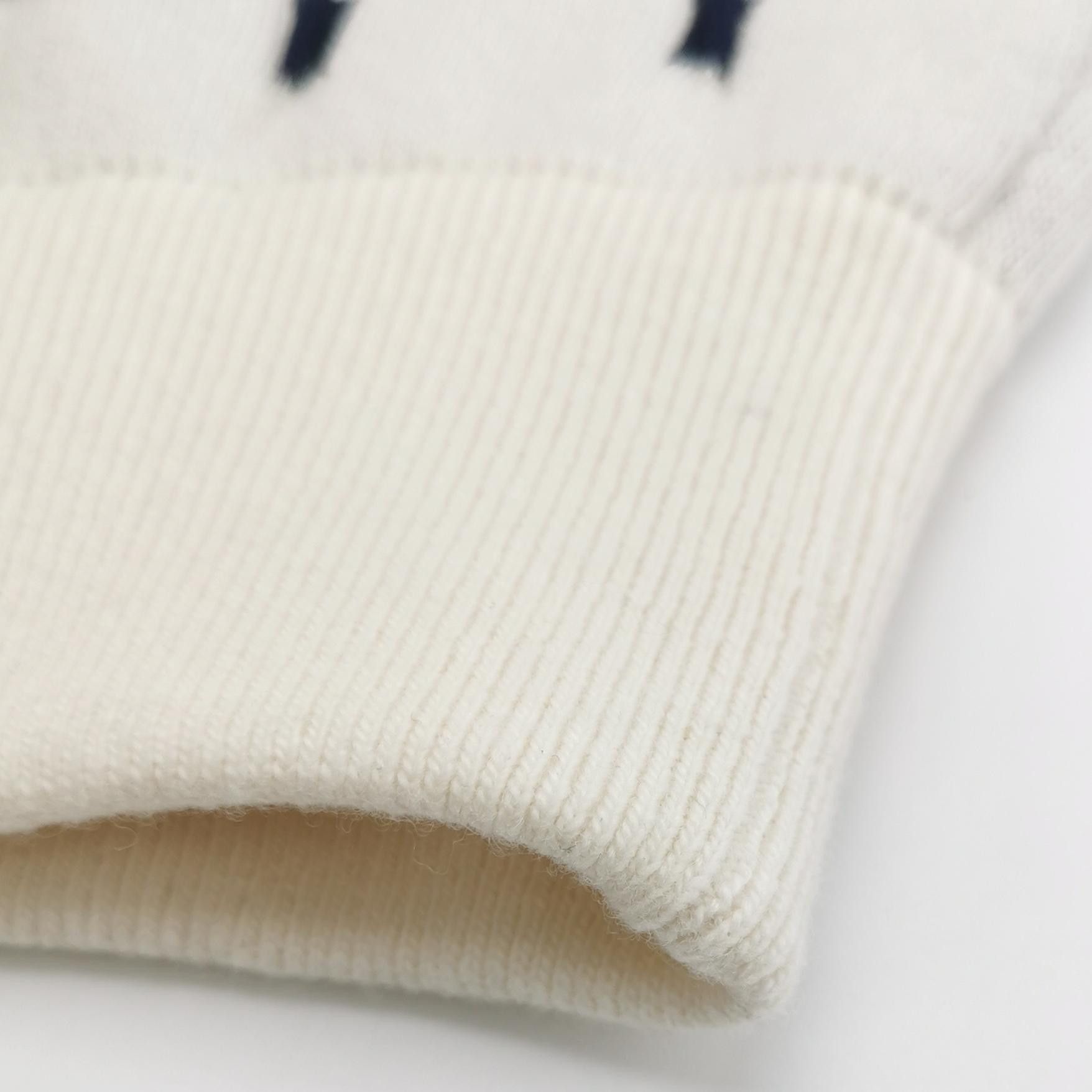 Louis Vuitton Monogram Logo Sweater in White, Size M Size US M / EU 48-50 / 2 - 5 Thumbnail