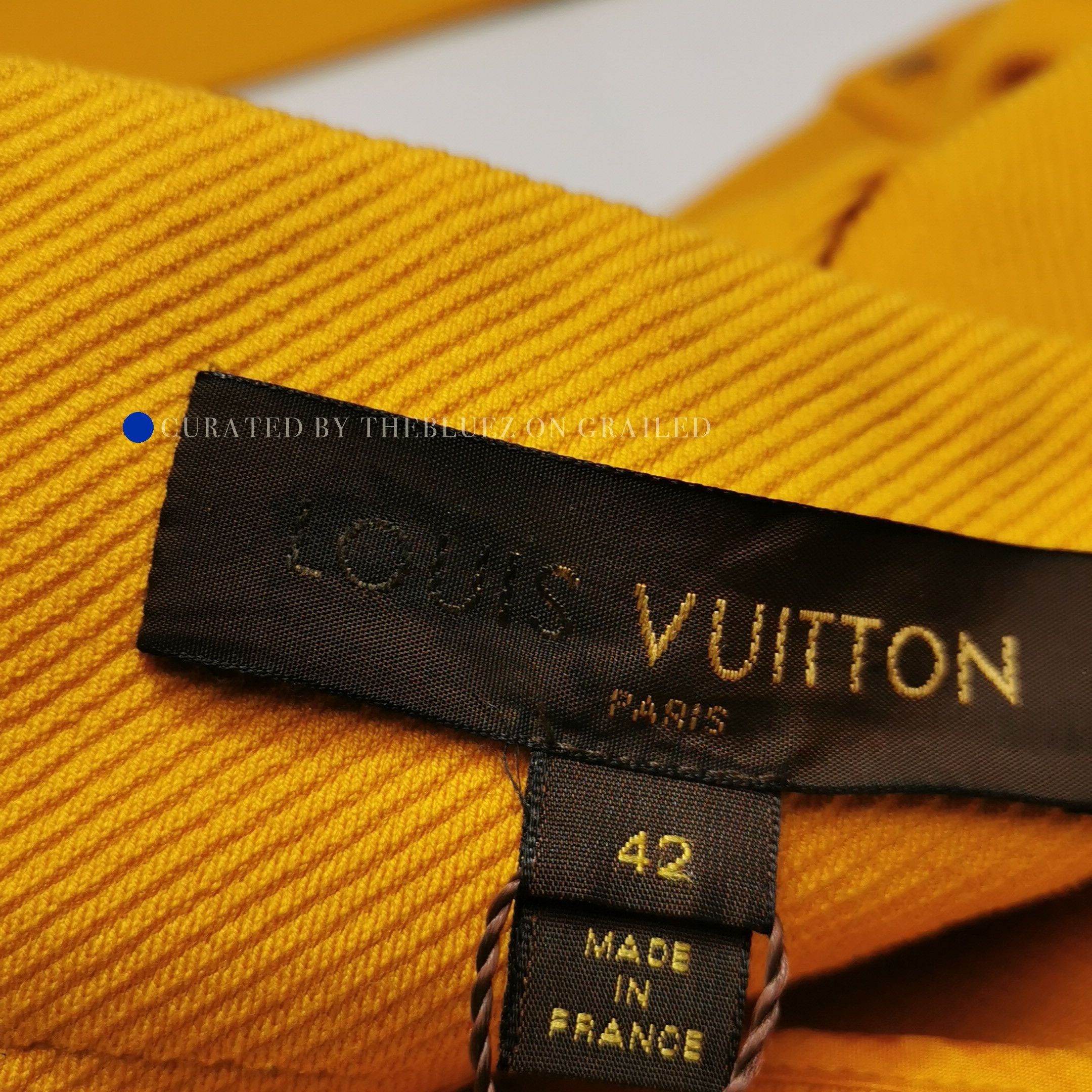 Louis Vuitton Stylish Yellow Shorts, Size 34 Size US 34 / EU 50 - 8 Thumbnail
