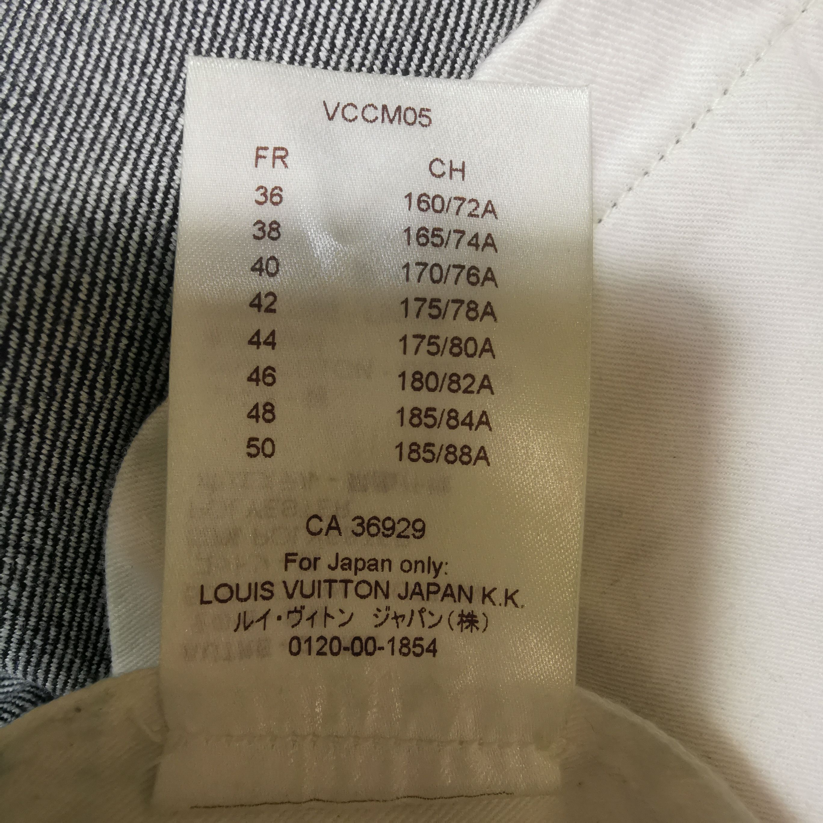 Louis Vuitton Slim Stretch Jeans in Blue Size US 30 / EU 46 - 6 Thumbnail