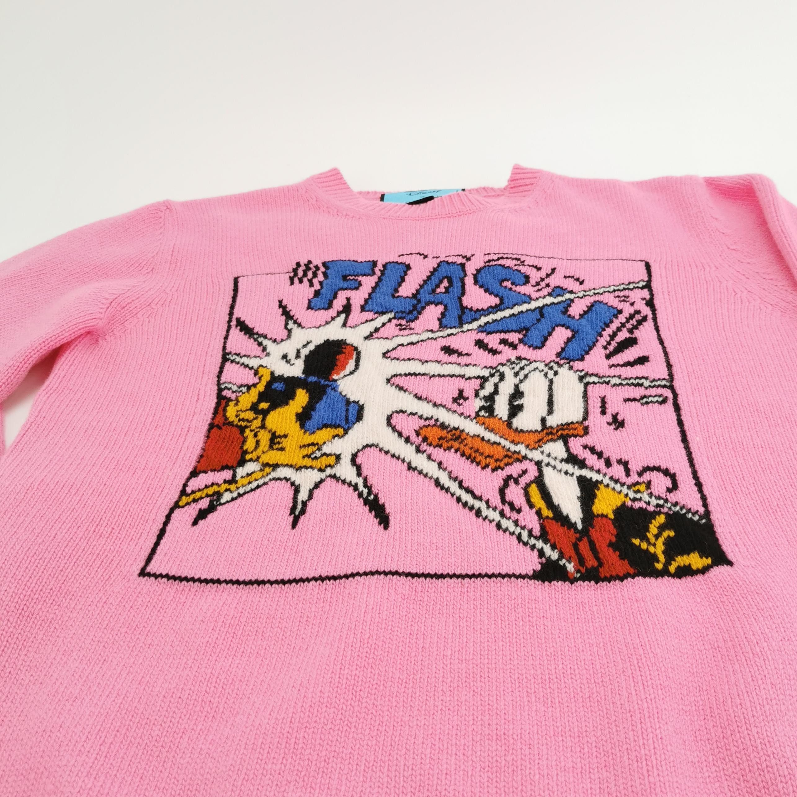 Gucci Disney Donald Duck Graphic Knit Sweater Size US S / EU 44-46 / 1 - 4 Thumbnail