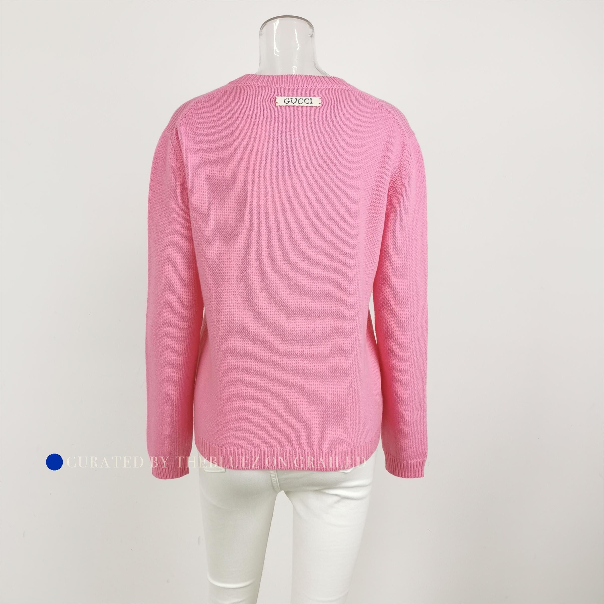 Gucci Disney Donald Duck Graphic Knit Sweater Size US S / EU 44-46 / 1 - 3 Thumbnail