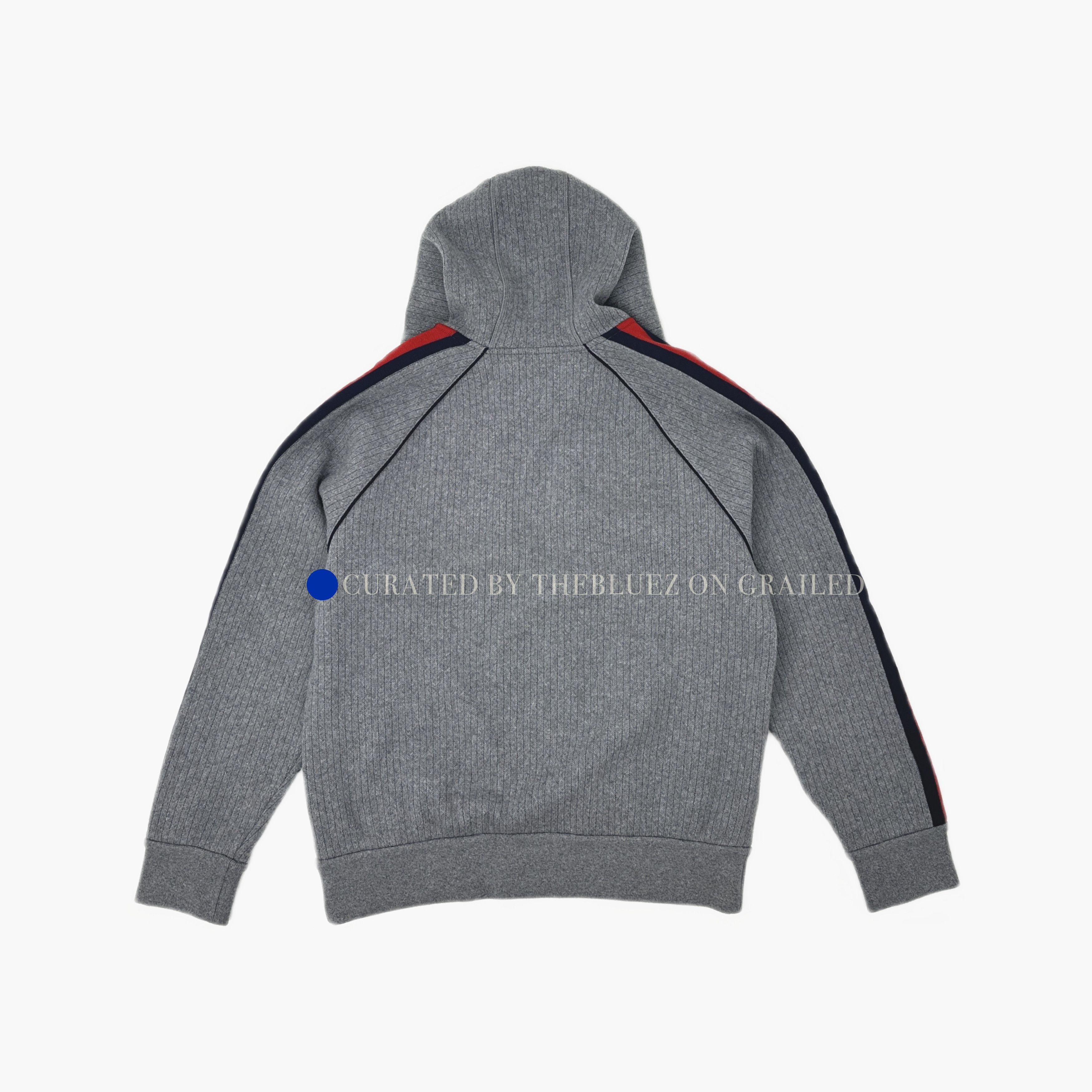 Gucci Stylish Gray Side Stripe Hoodie in XXL Size US XXL / EU 58 / 5 - 2 Thumbnail