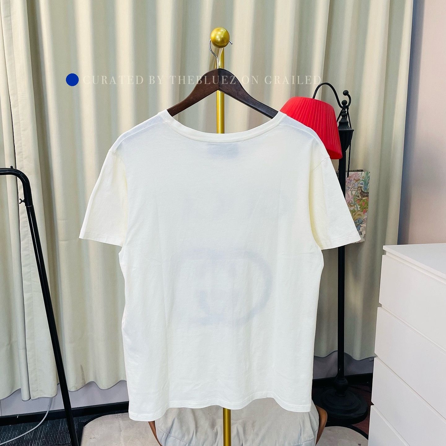 Gucci Interlocking G Graphic Tee in White Size US XS / EU 42 / 0 - 2 Thumbnail