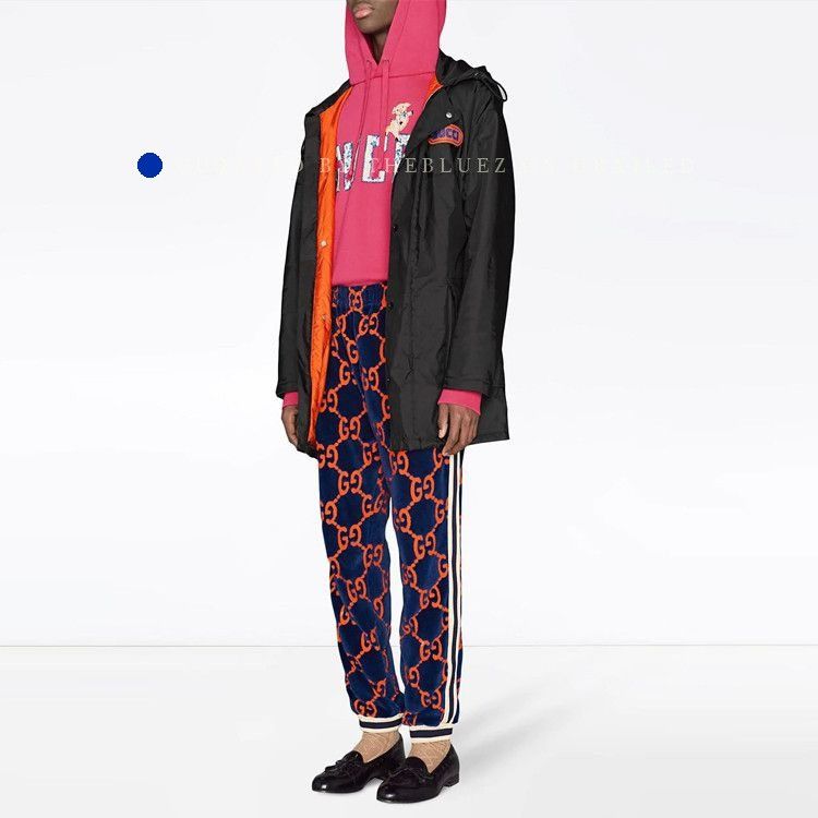 Gucci Sleek Black Hooded Jacket with Logo Patch Size US S / EU 44-46 / 1 - 11 Thumbnail
