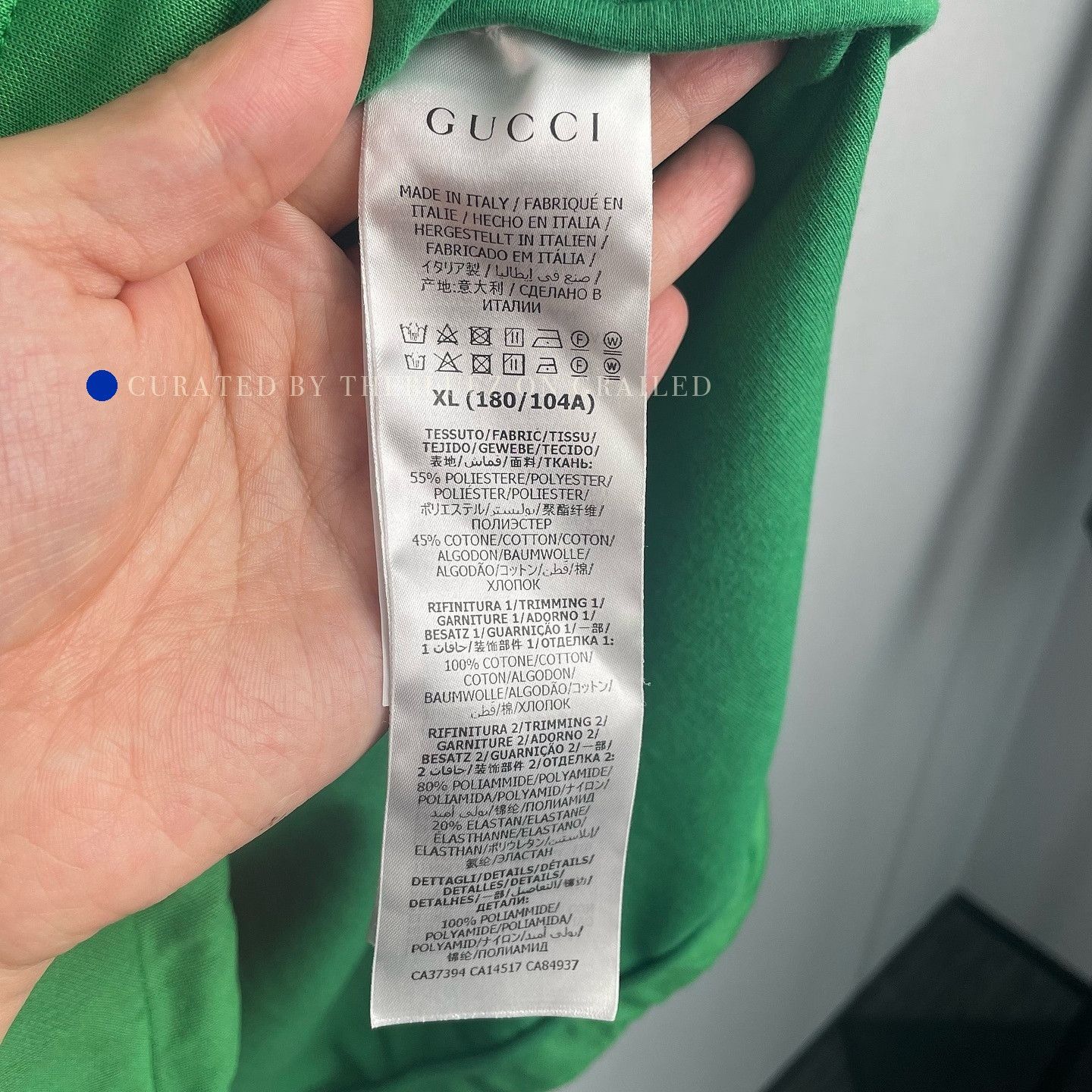 Gucci Green Logo Tape Track Jacket in XL Size US XL / EU 56 / 4 - 2 Thumbnail