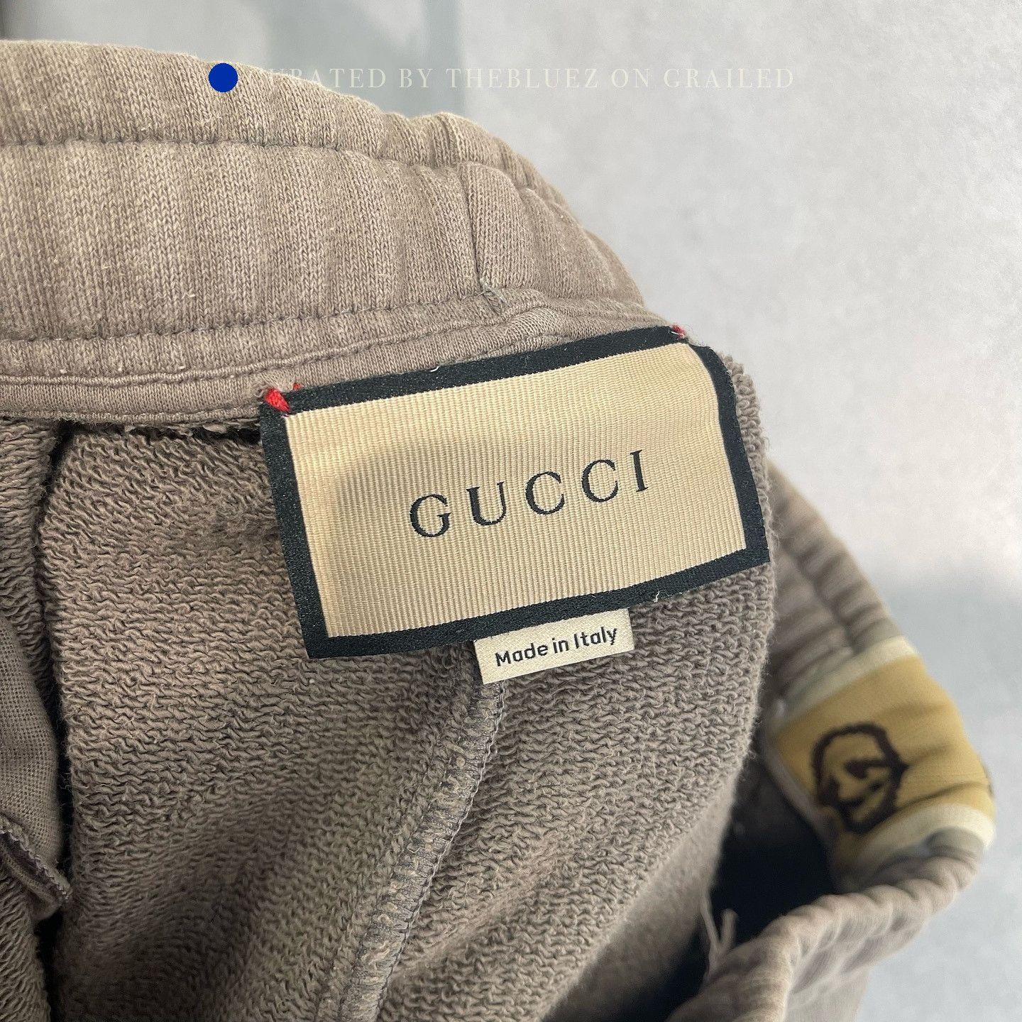 Gucci Logo Trim Sweatshorts in Brown Size US 38 / EU 54 - 3 Thumbnail
