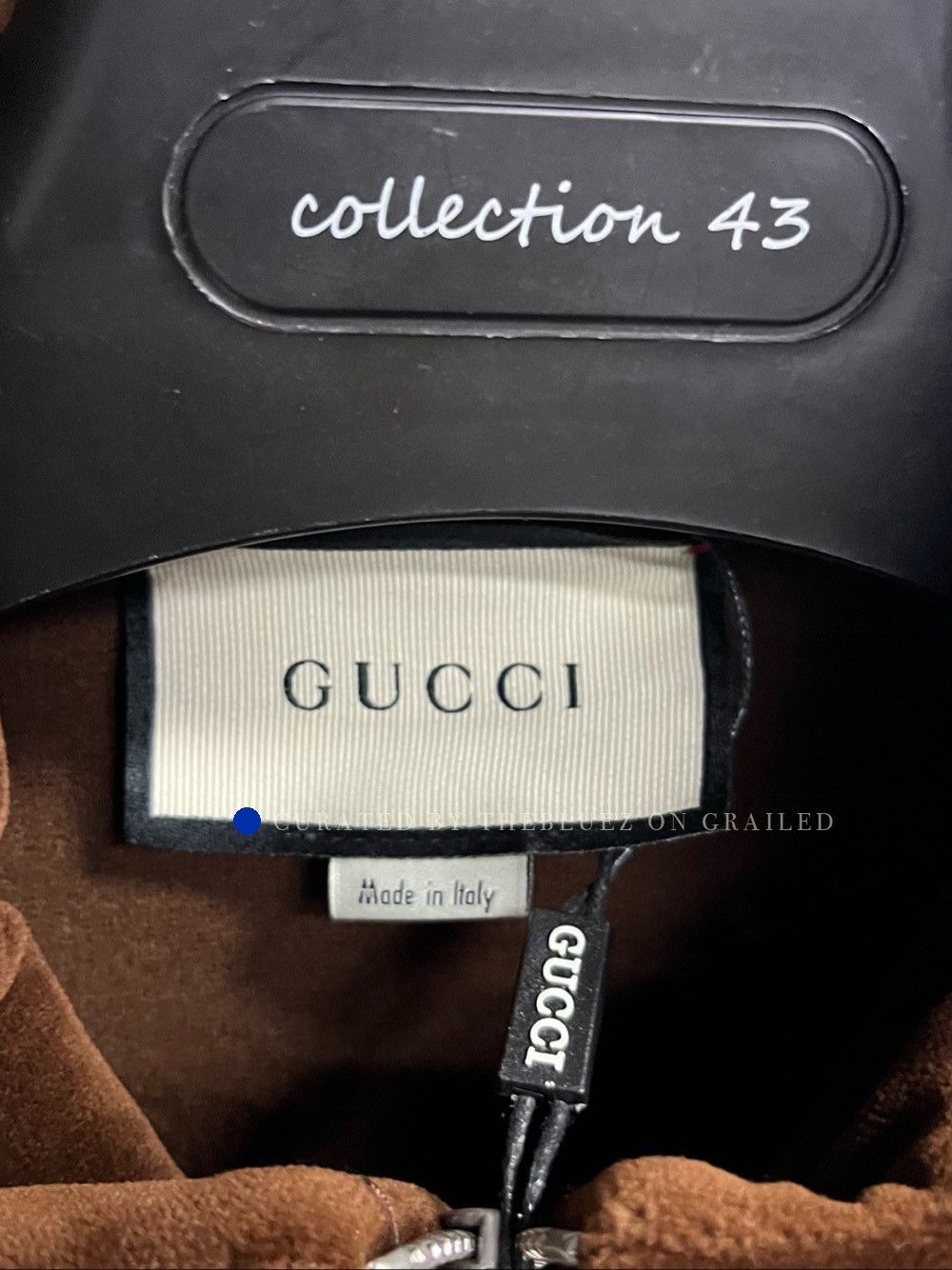 Gucci Velour Track Jacket in Brown Size US L / EU 52-54 / 3 - 3 Thumbnail