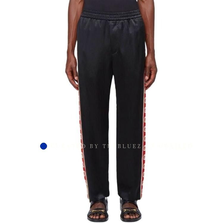 Gucci Black Side Stripe Track Pants in Size 28 Size US 28 / EU 44 - 6 Thumbnail