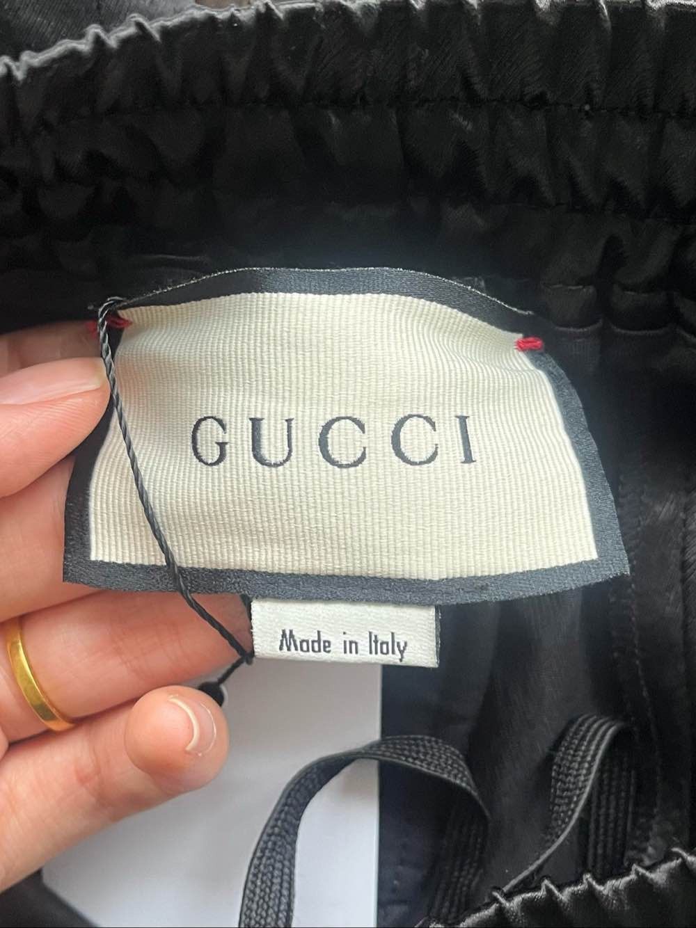 Gucci Black Side Stripe Track Pants in Size 28 Size US 28 / EU 44 - 3 Thumbnail