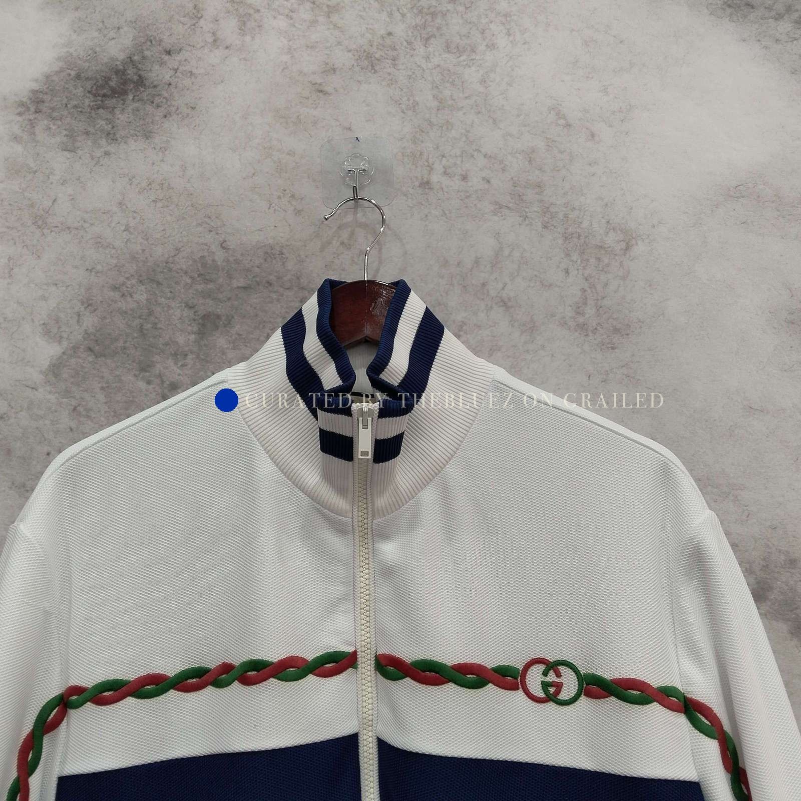Gucci Multi-Color Zip Track Jacket, Size M Size US M / EU 48-50 / 2 - 6 Thumbnail