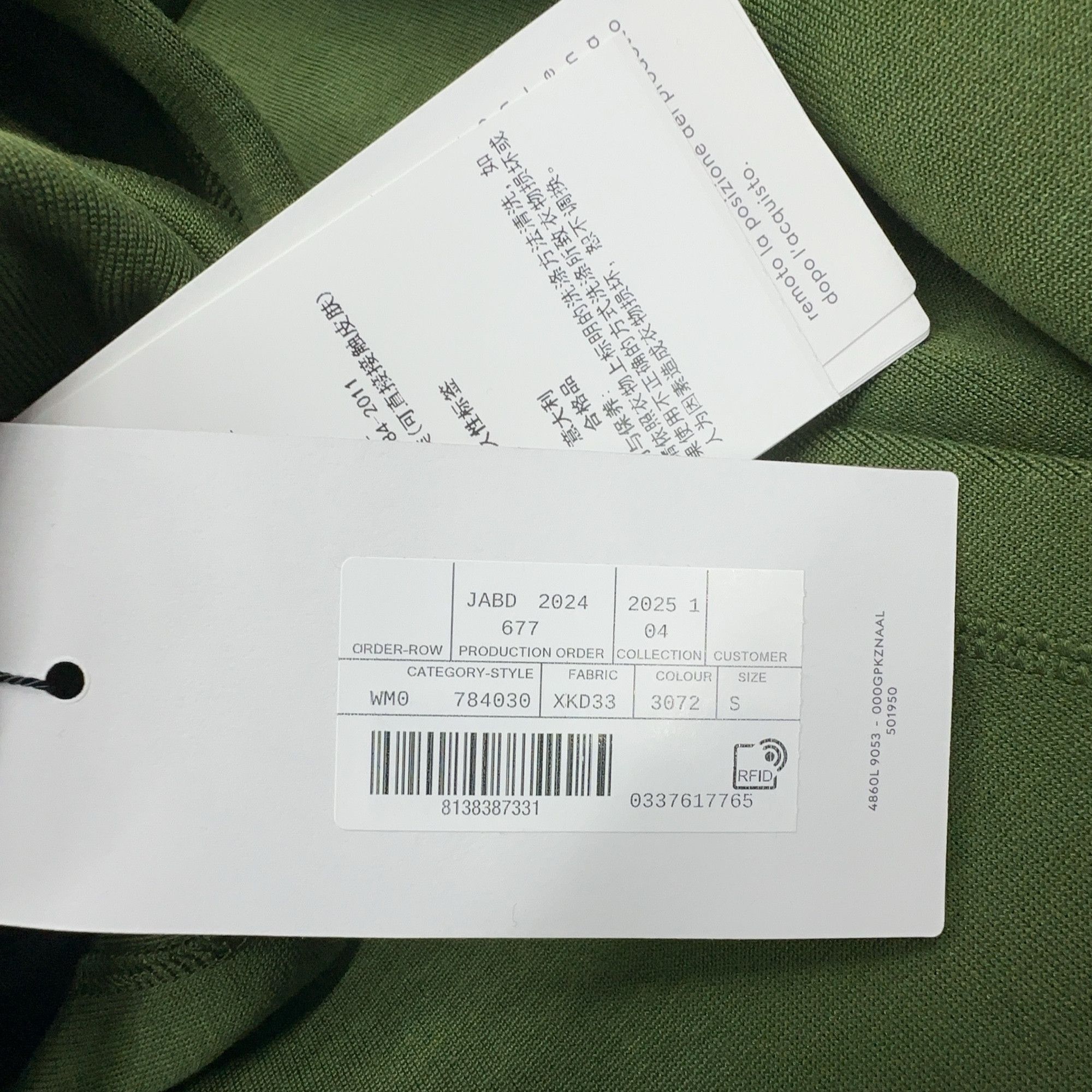Gucci Logo Embroidered Green Hoodie Size US S / EU 44-46 / 1 - 4 Thumbnail