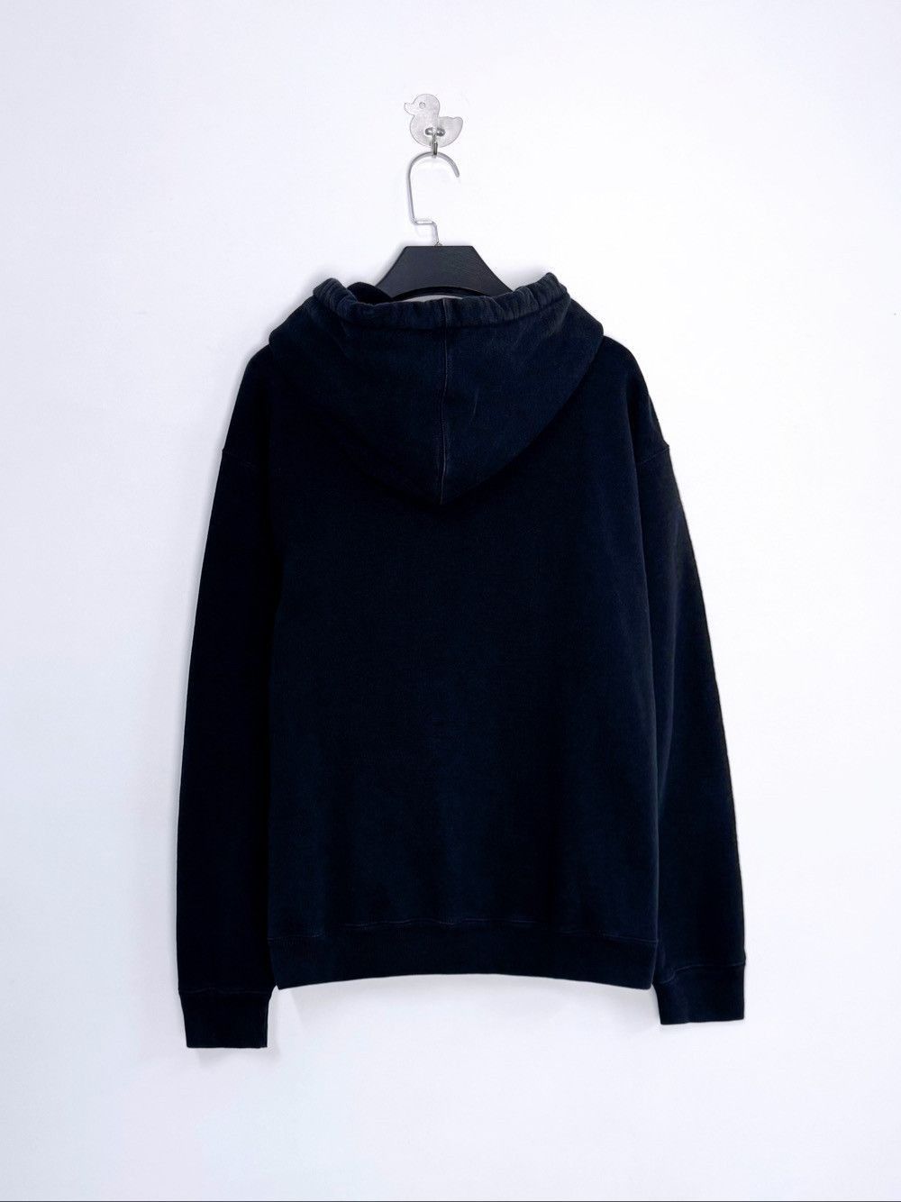 Gucci Classic Logo Black Hoodie Size M Size US M / EU 48-50 / 2 - 2 Thumbnail