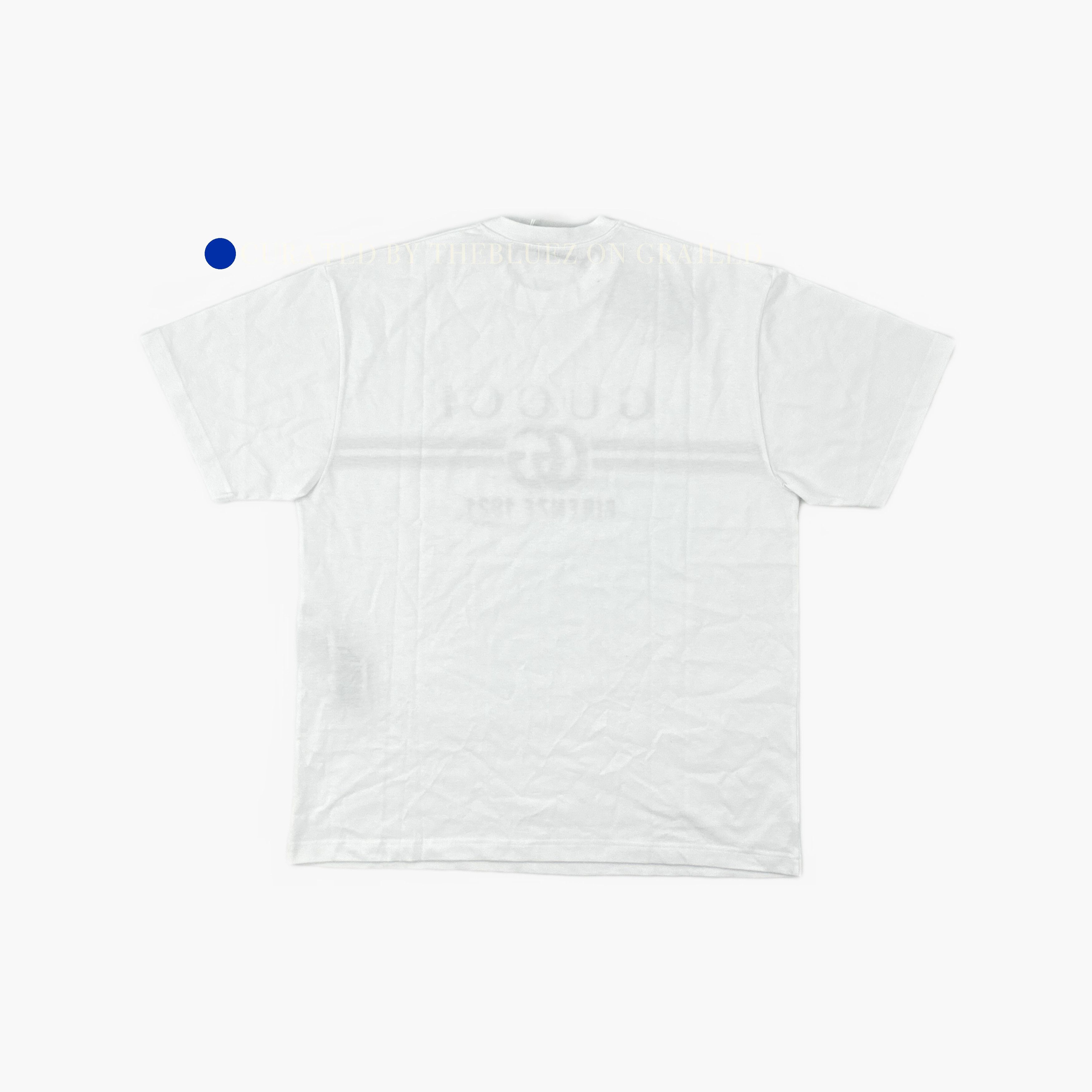 Gucci Firenze Logo T-Shirt in White Size US L / EU 52-54 / 3 - 2 Thumbnail