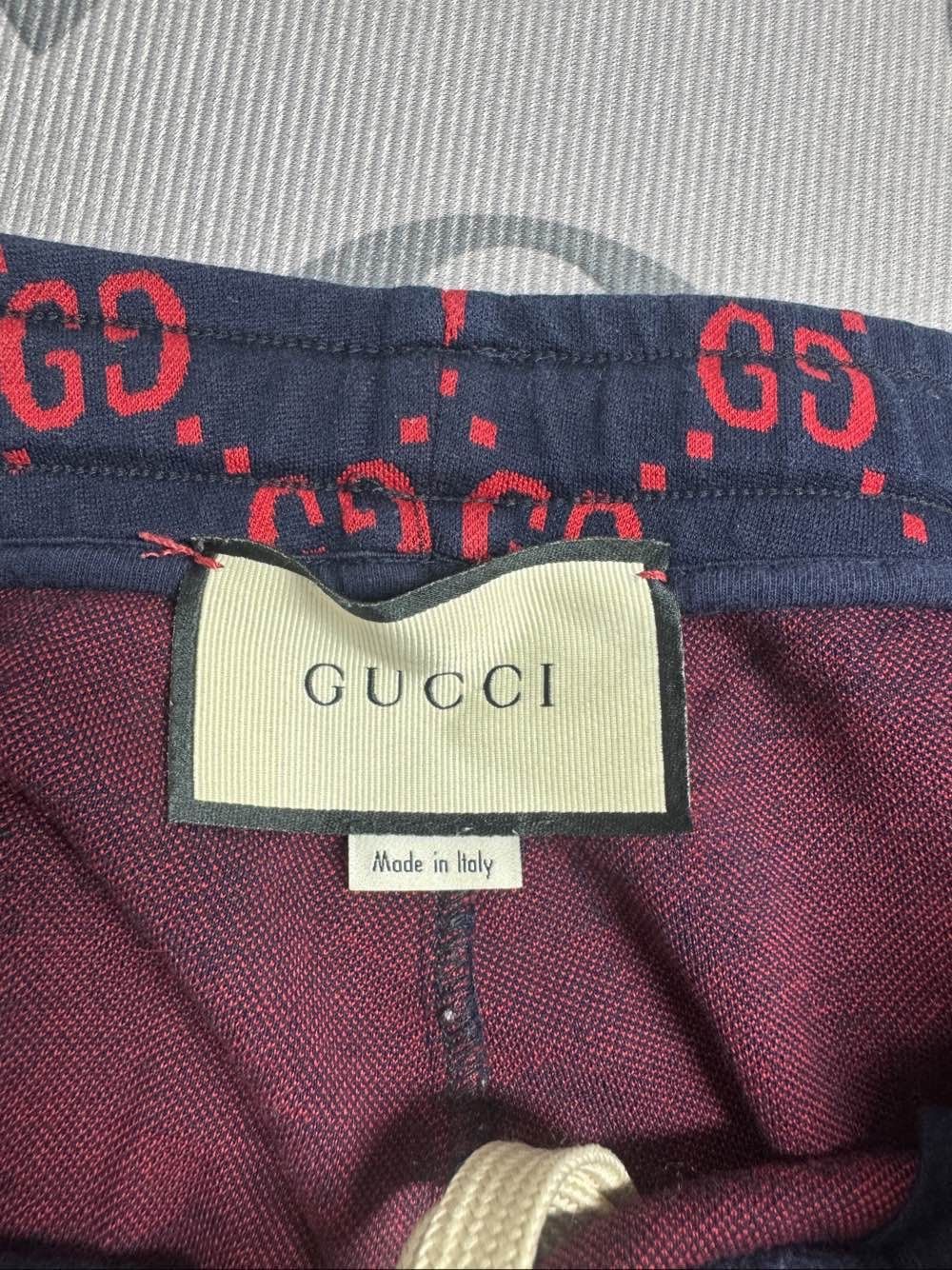 Gucci GG Logo Shorts in Blue - Size 32 Size US 32 / EU 48 - 3 Thumbnail