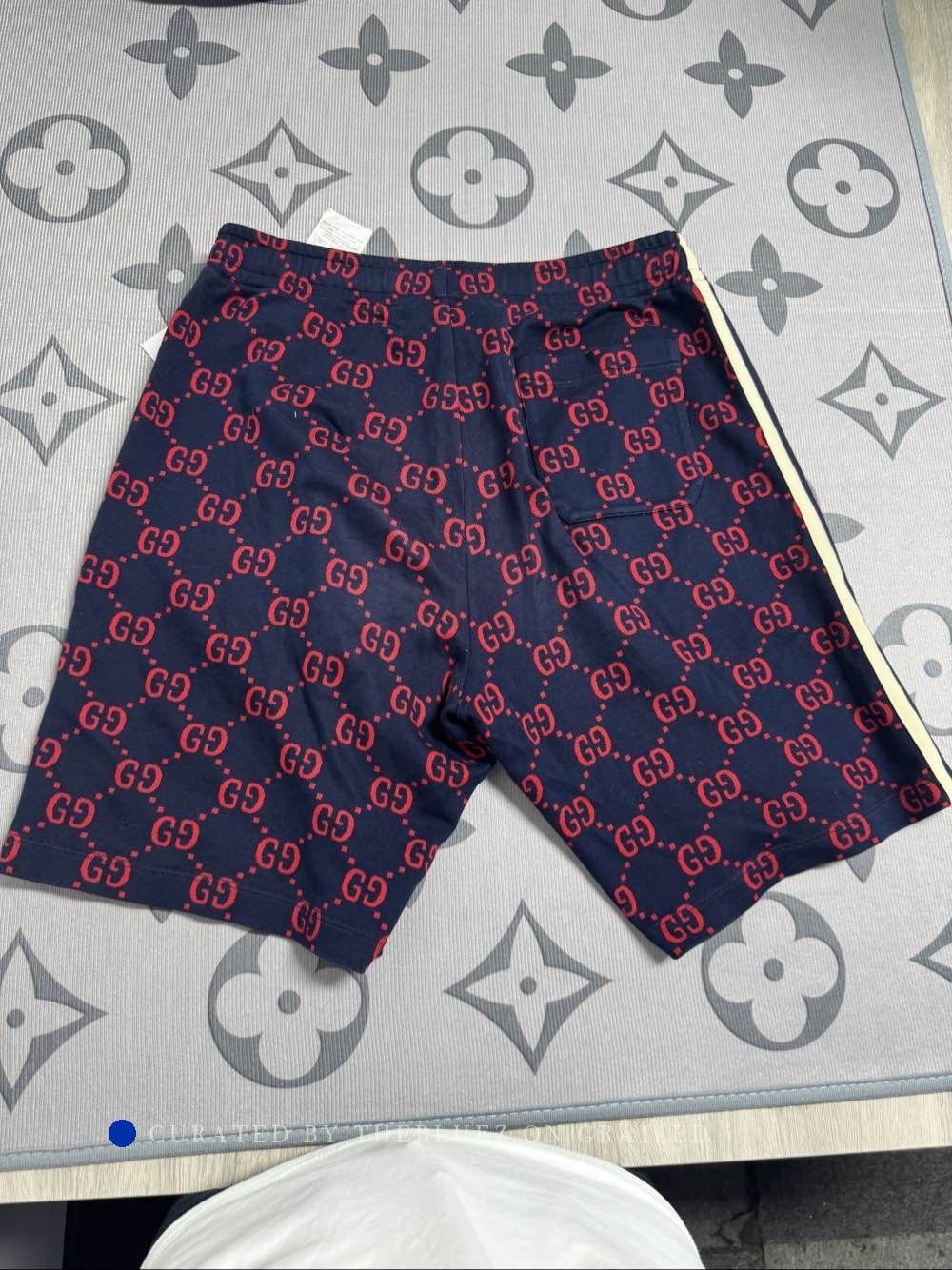 Gucci GG Logo Shorts in Blue - Size 32 Size US 32 / EU 48 - 2 Thumbnail