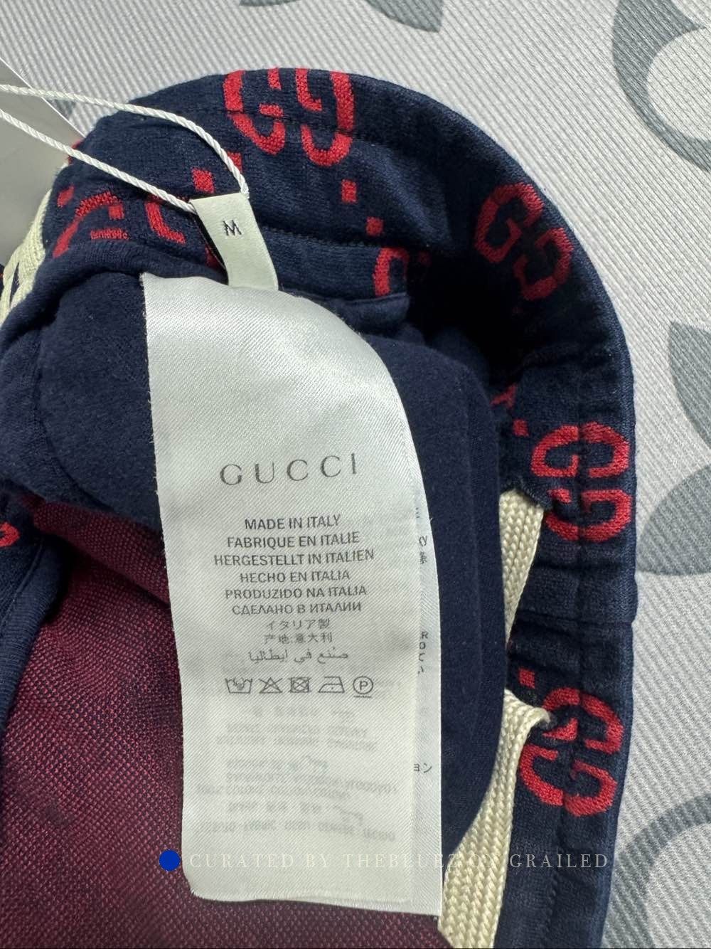 Gucci GG Logo Shorts in Blue - Size 32 Size US 32 / EU 48 - 4 Thumbnail
