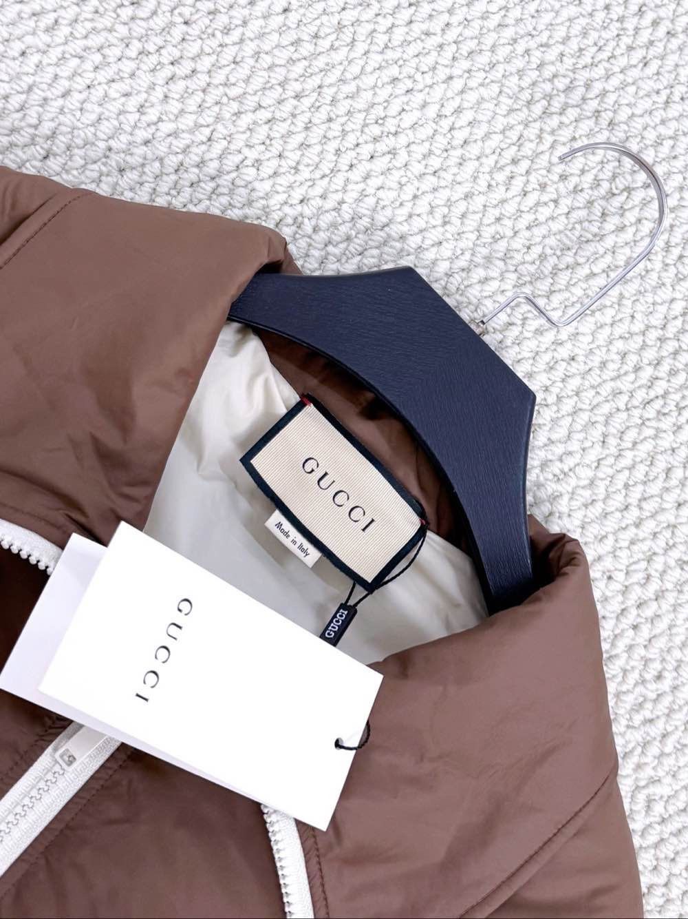 Gucci Lightweight Zip Jacket in Brown Size US M / EU 48-50 / 2 - 2 Thumbnail