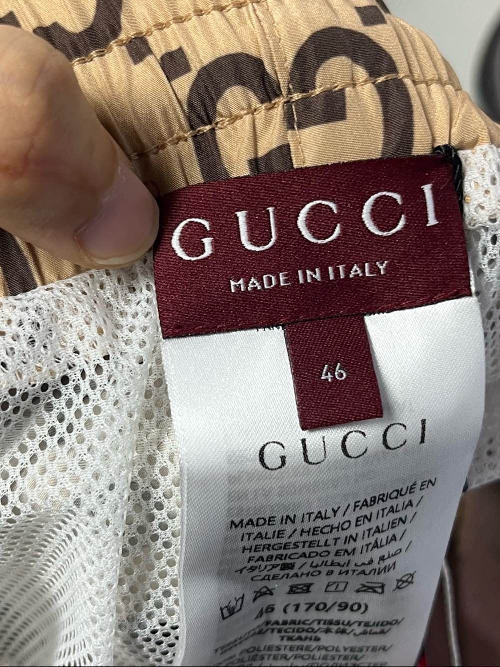 Gucci GG Logo Brown Shorts in Size 30 Size US 30 / EU 46 - 3 Thumbnail
