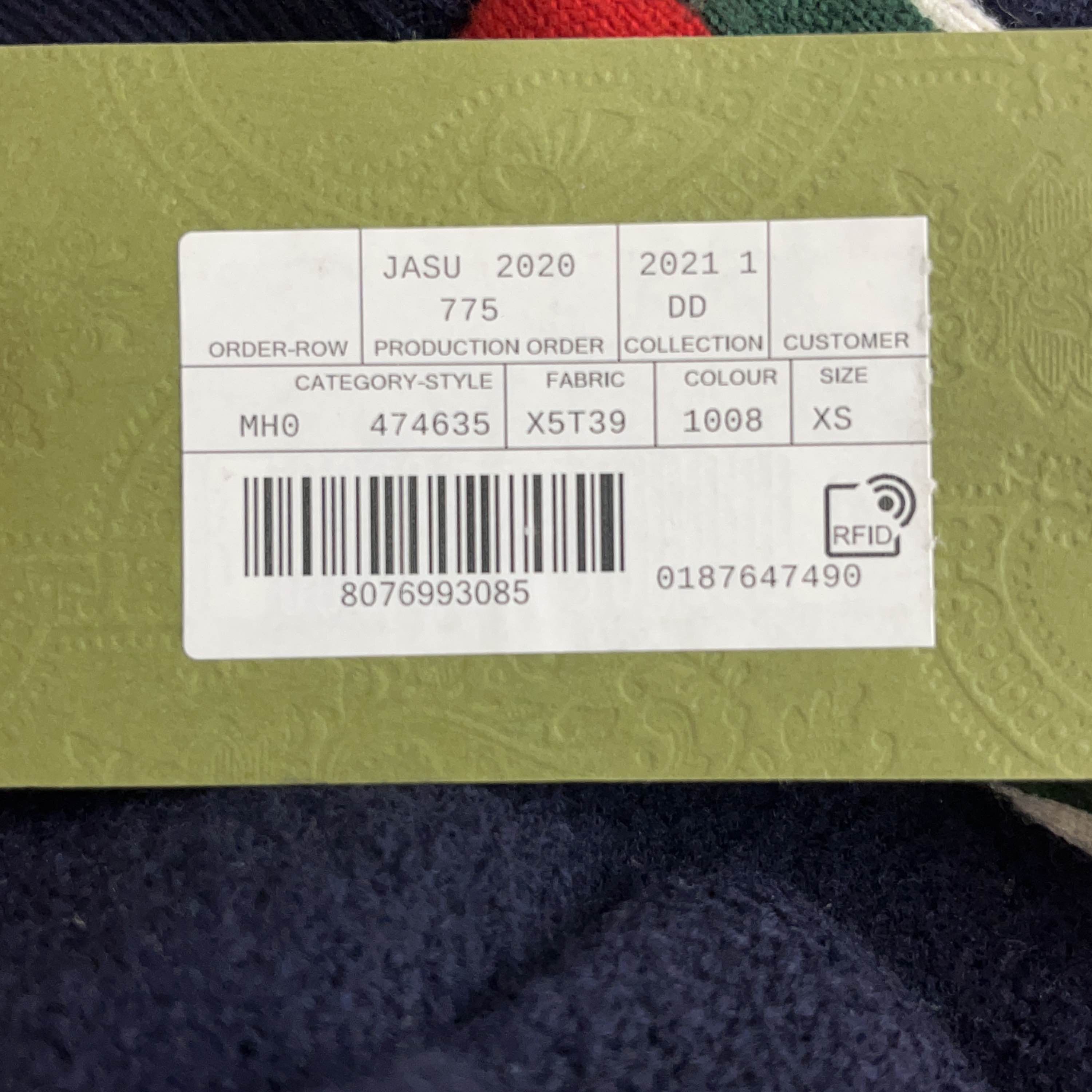 Gucci Stylish Blue Knit Sweatpants with Web Stripe Size US 28 / EU 44 - 7 Thumbnail