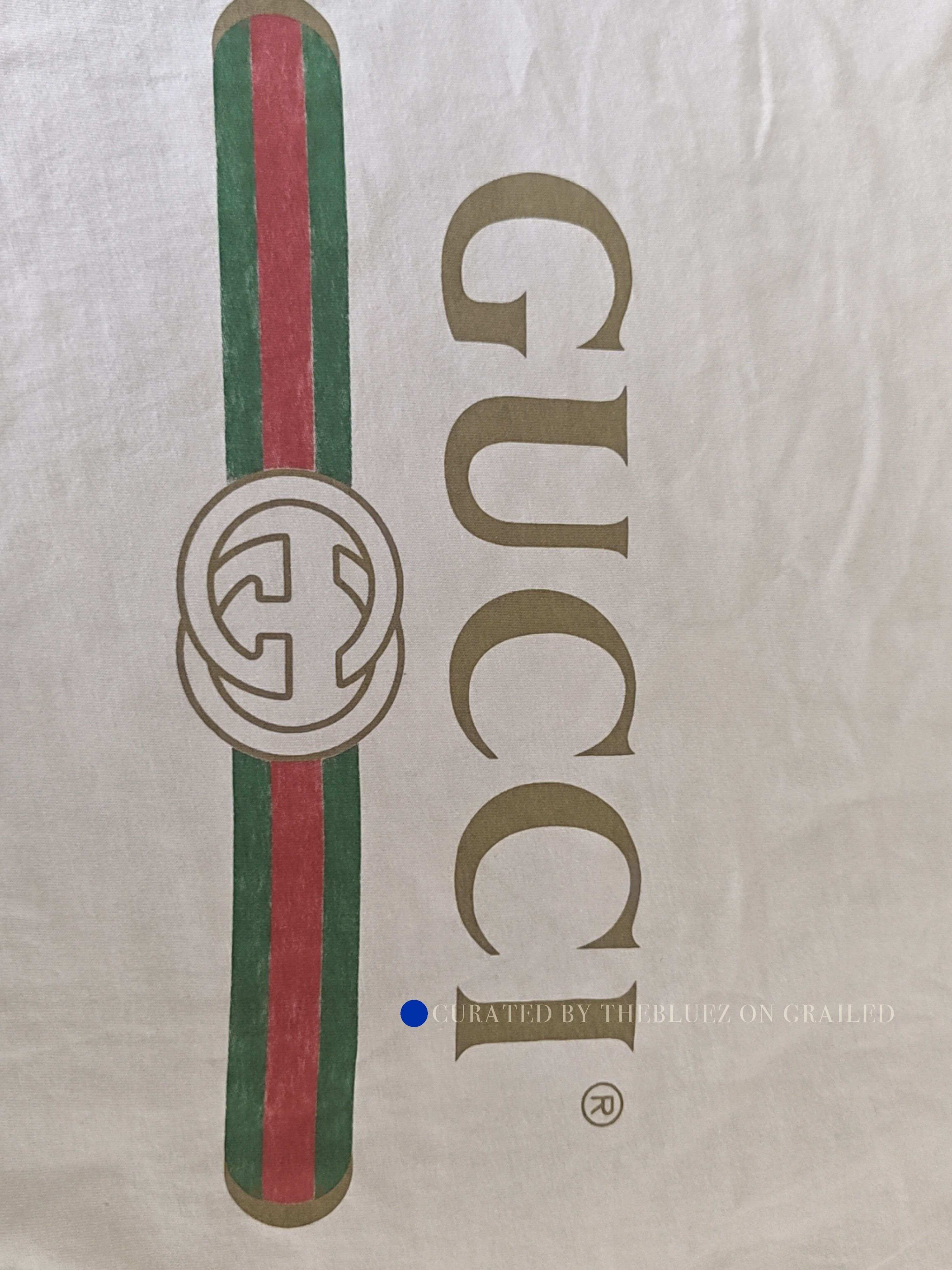 Gucci Logo Web Stripe T-Shirt in White Size US XL / EU 56 / 4 - 5 Thumbnail
