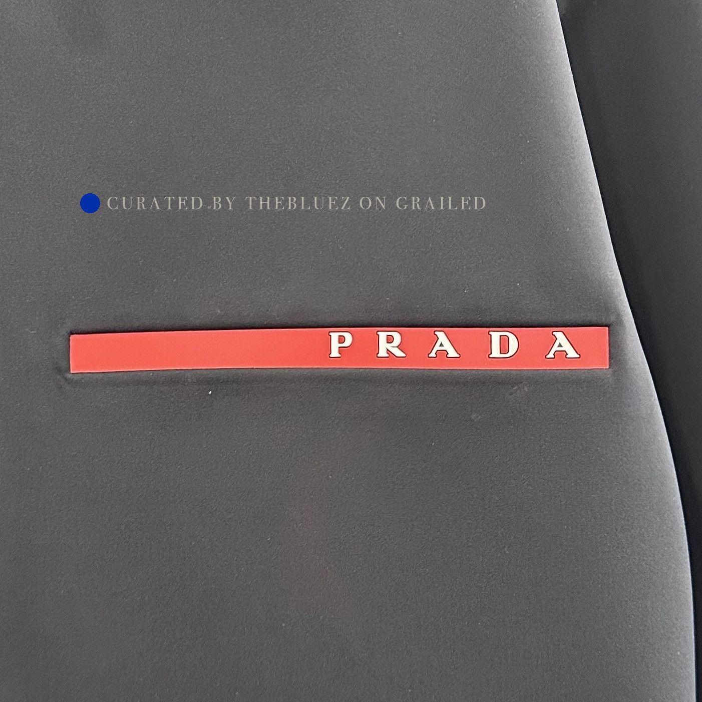 Prada Lightweight Black Logo Jersey Jacket Size US L / EU 52-54 / 3 - 9 Thumbnail