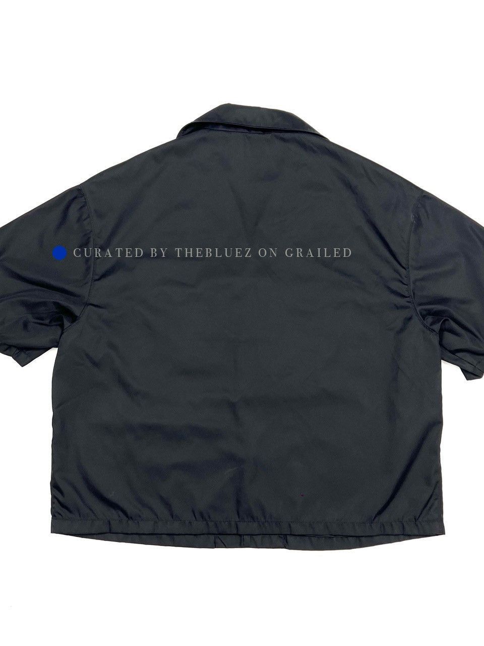 Prada Re-Nylon Logo Shirt in Black Size US M / EU 48-50 / 2 - 2 Thumbnail