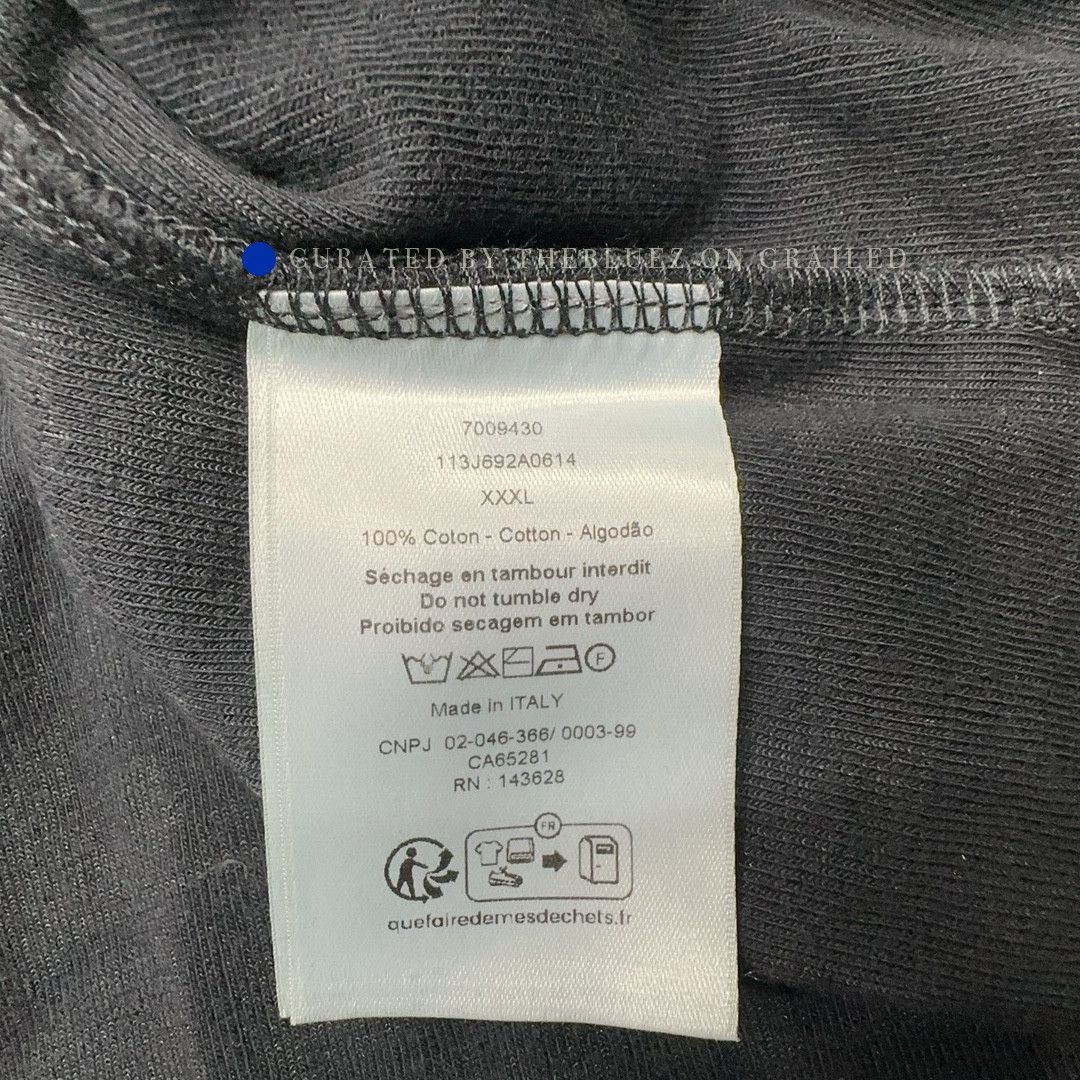 Dior Black Oblique Jacquard T-Shirt Size US XXL / EU 58 / 5 - 5 Thumbnail