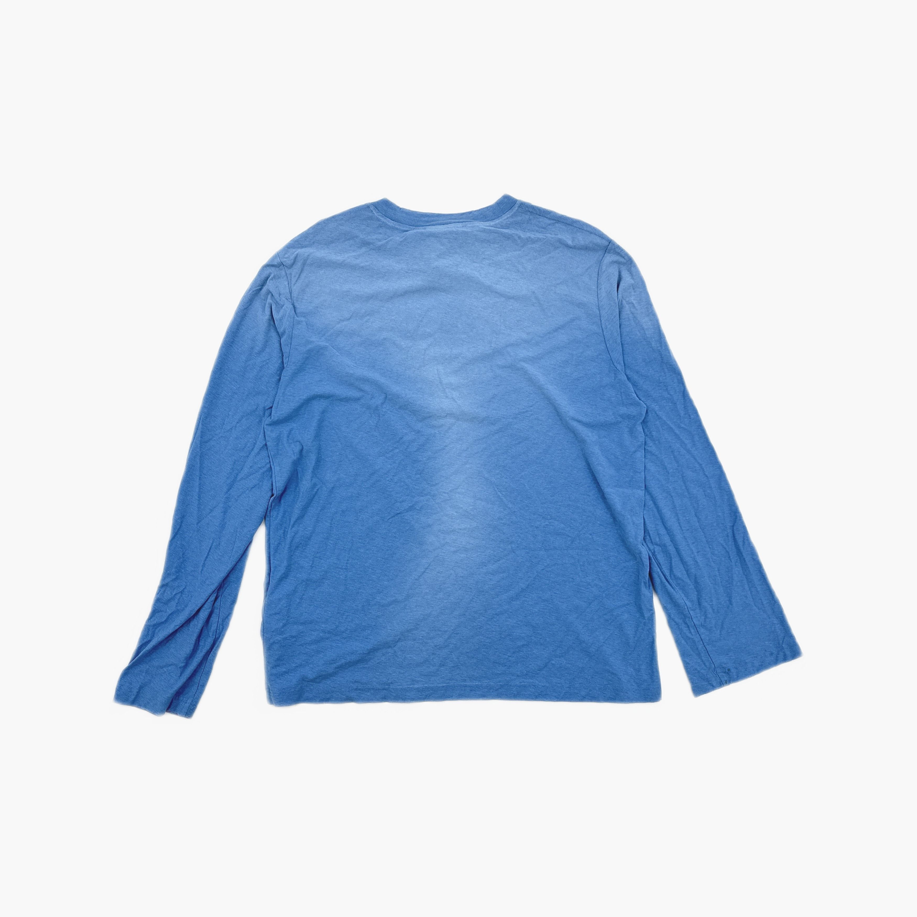 Acne Studios Vintage Logo Long Sleeve Tee in Blue Size US L / EU 52-54 / 3 - 2 Thumbnail