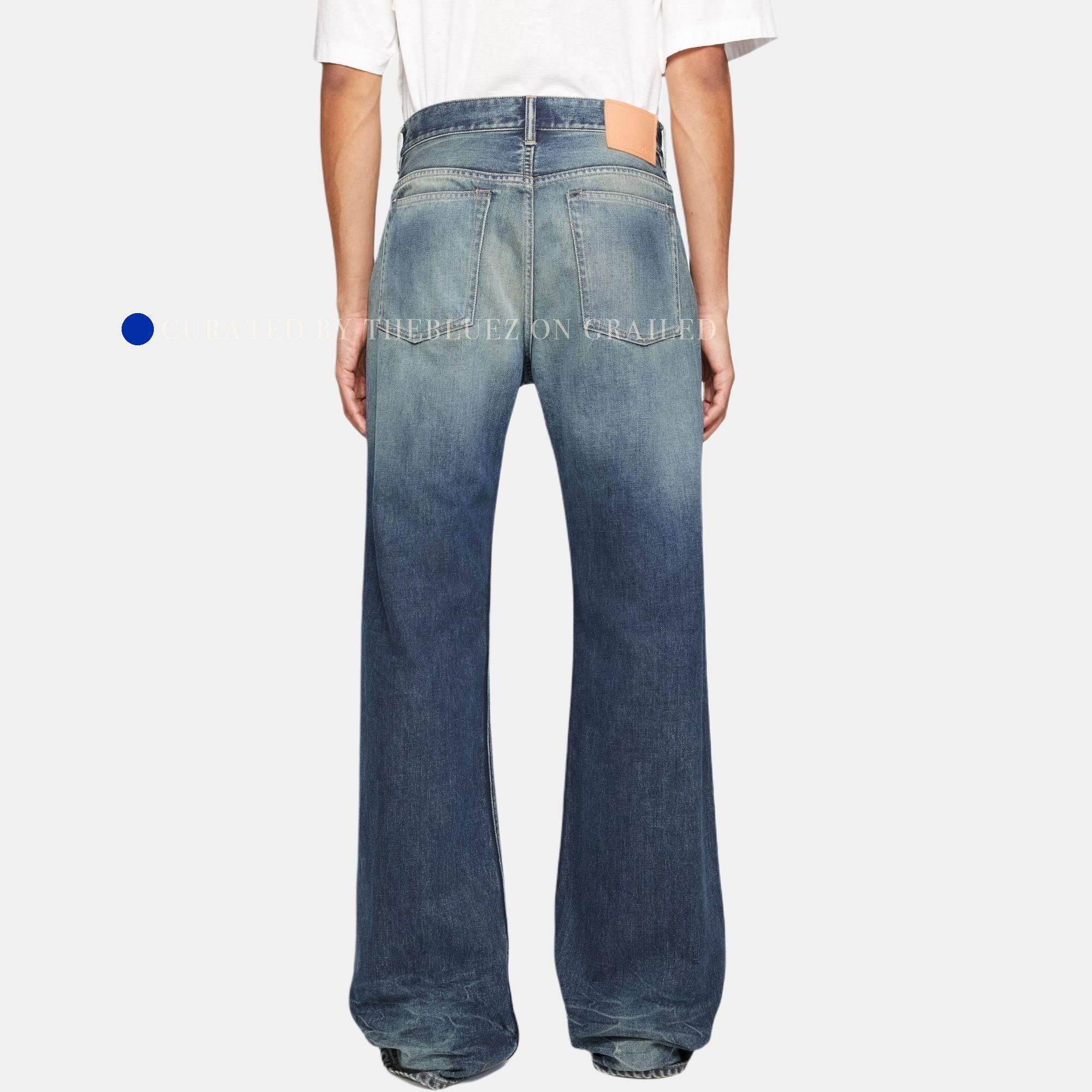 Acne Studios Classic Blue Denim Jeans in Size 30 Size US 30 / EU 46 - 9 Thumbnail