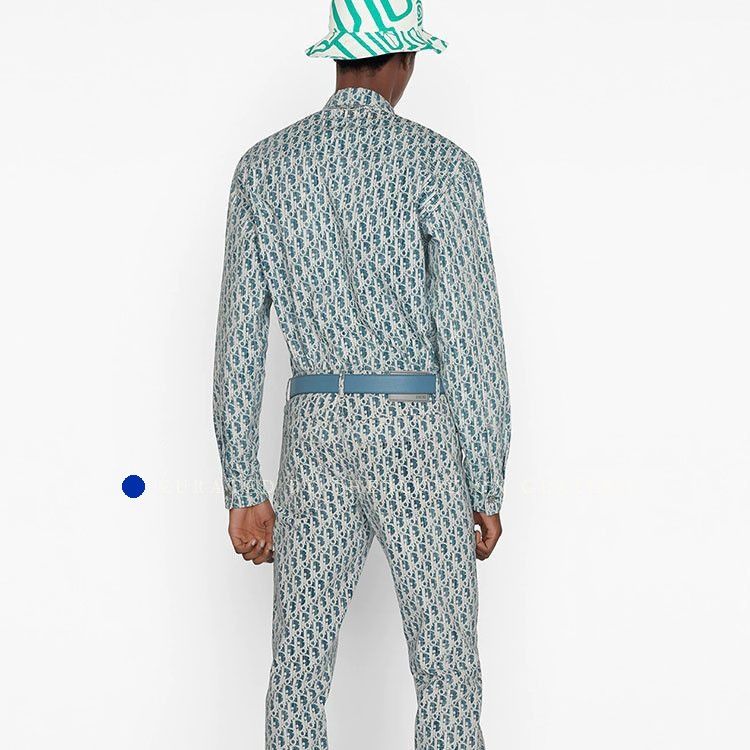 Dior Blue Long Sleeve Shirt in Size S Size US S / EU 44-46 / 1 - 6 Thumbnail