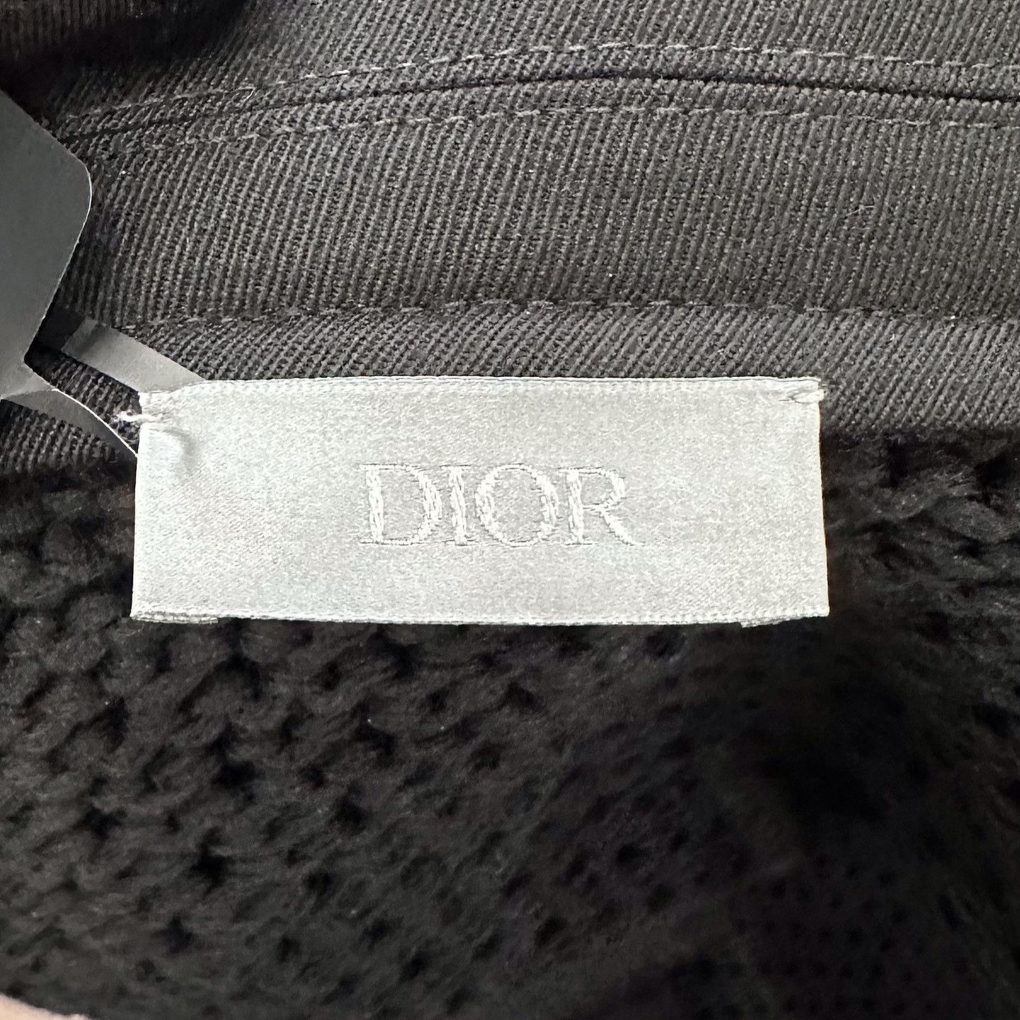 Dior Cozy Zip Knit Sweater in Black Size US XL / EU 56 / 4 - 3 Thumbnail
