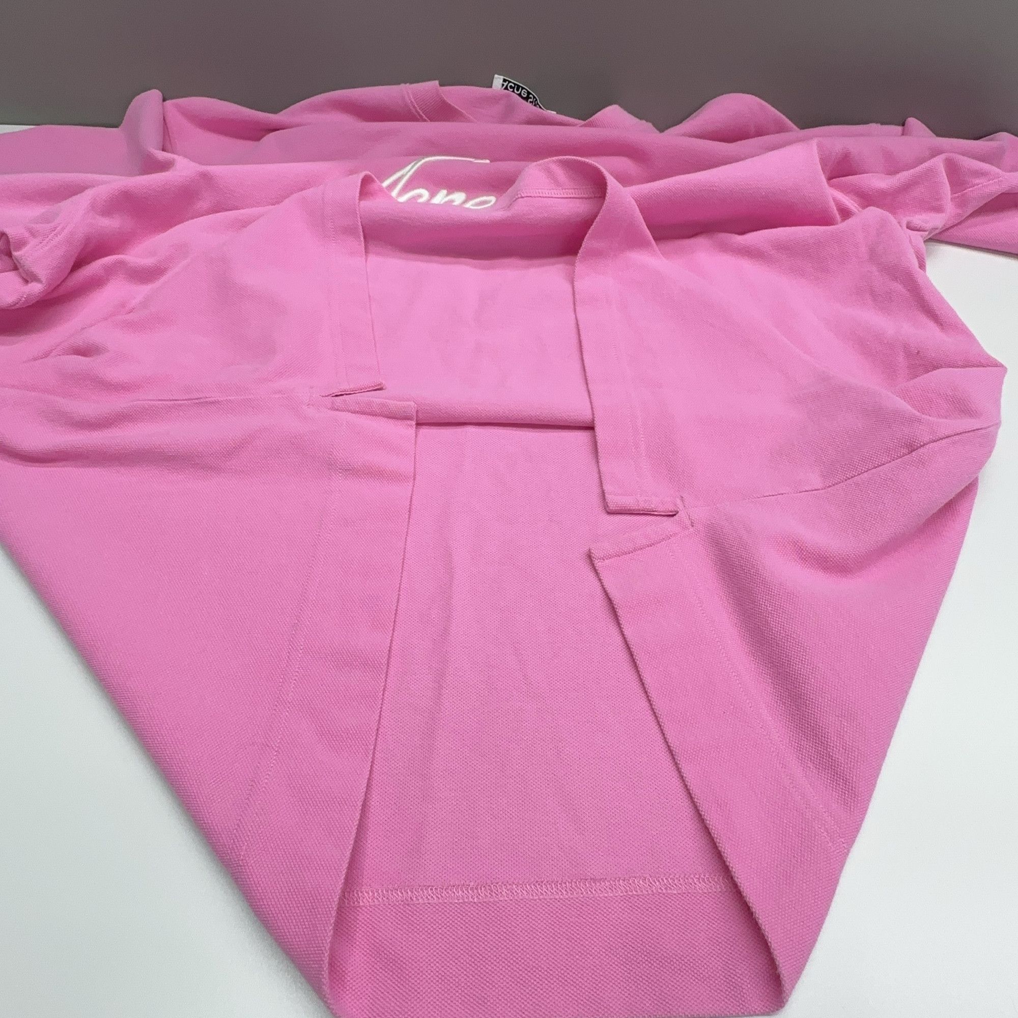 Acne Studios Embroidered Logo T-Shirt in Pink Size US XXL / EU 58 / 5 - 8 Thumbnail