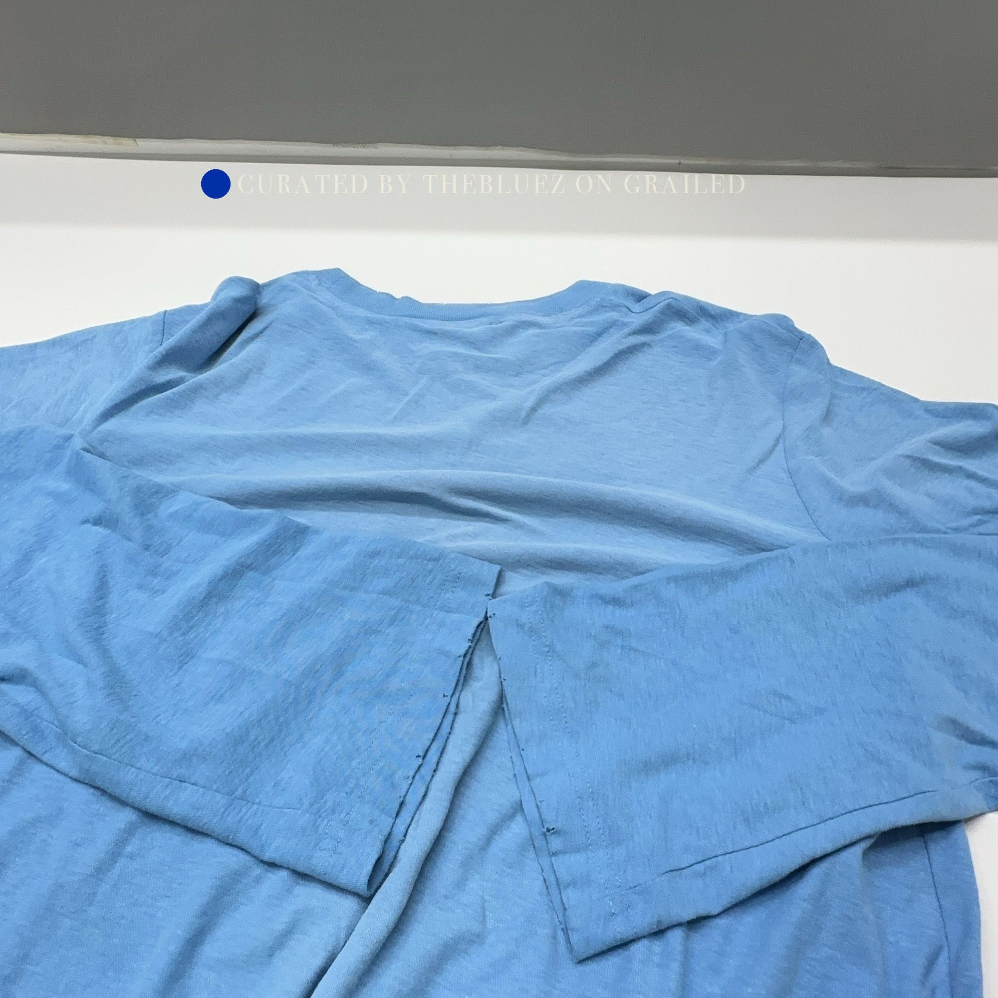 Acne Studios Stockholm 1996 Long Sleeve T-Shirt in Blue Size US XS / EU 42 / 0 - 7 Thumbnail