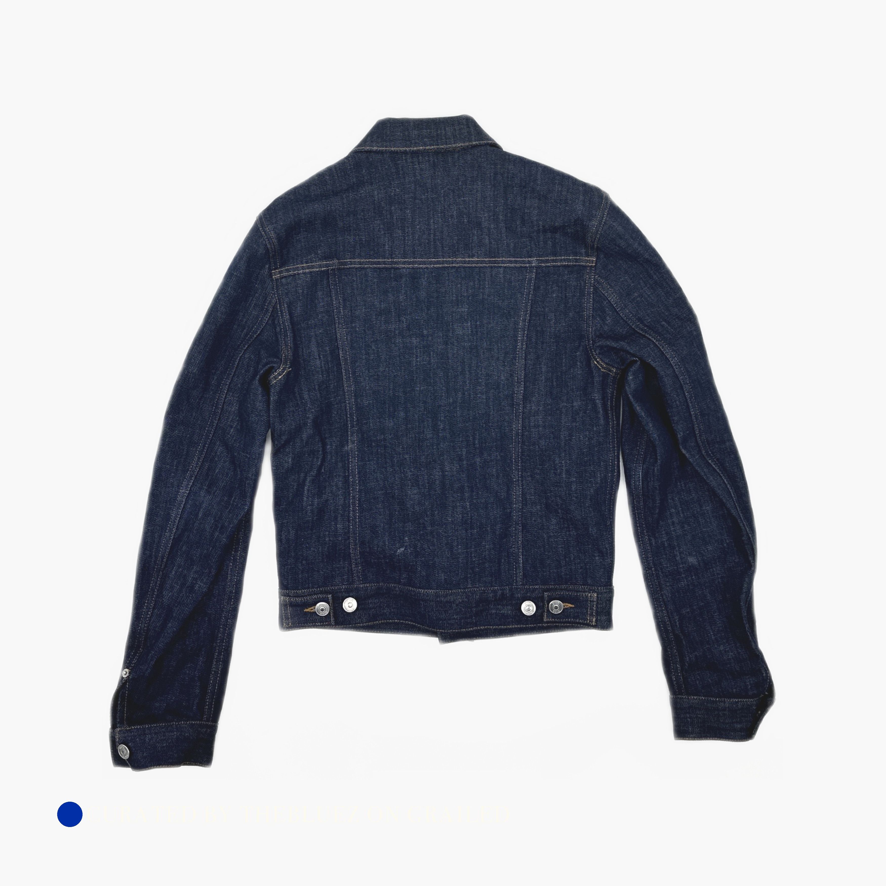 Dior Vintage Denim Jacket with Iconic Lining Size US XS / EU 42 / 0 - 2 Thumbnail