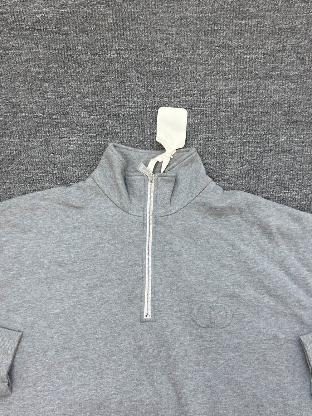 Dior Half-Zip Icon Sweatshirt in Gray Size US L / EU 52-54 / 3 - 6 Thumbnail
