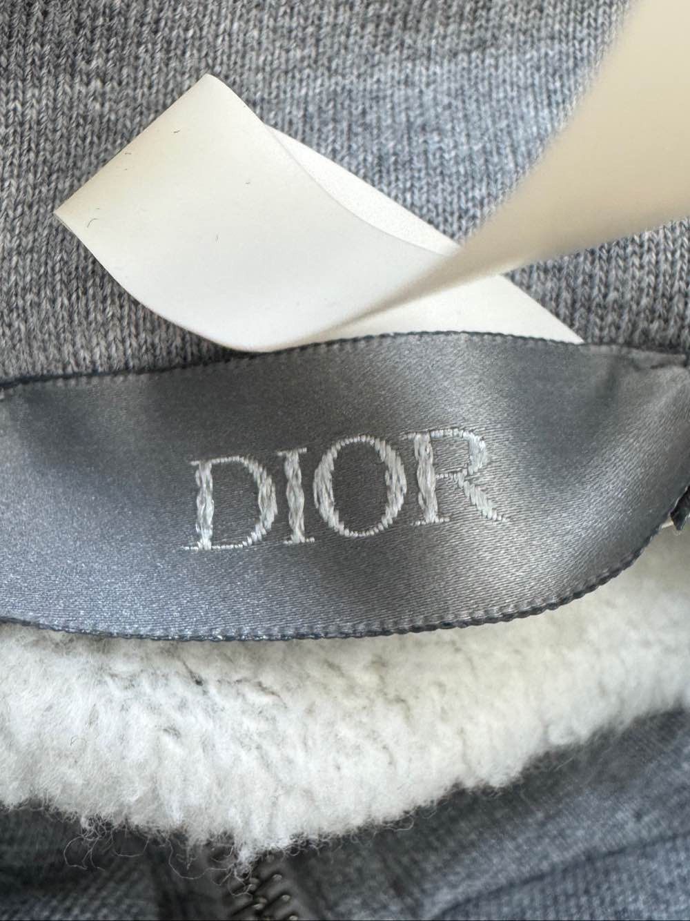 Dior Half-Zip Icon Sweatshirt in Gray Size US L / EU 52-54 / 3 - 3 Thumbnail