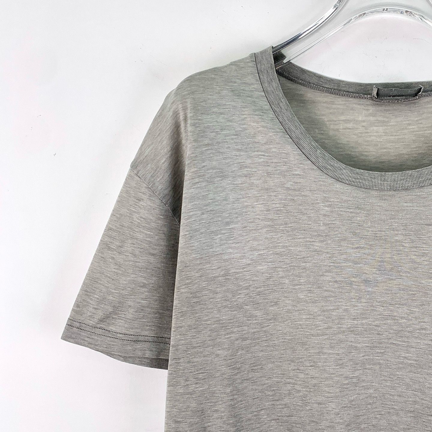 Dior Gray Bee Embroidered Short Sleeve T-Shirt Size US M / EU 48-50 / 2 - 5 Thumbnail