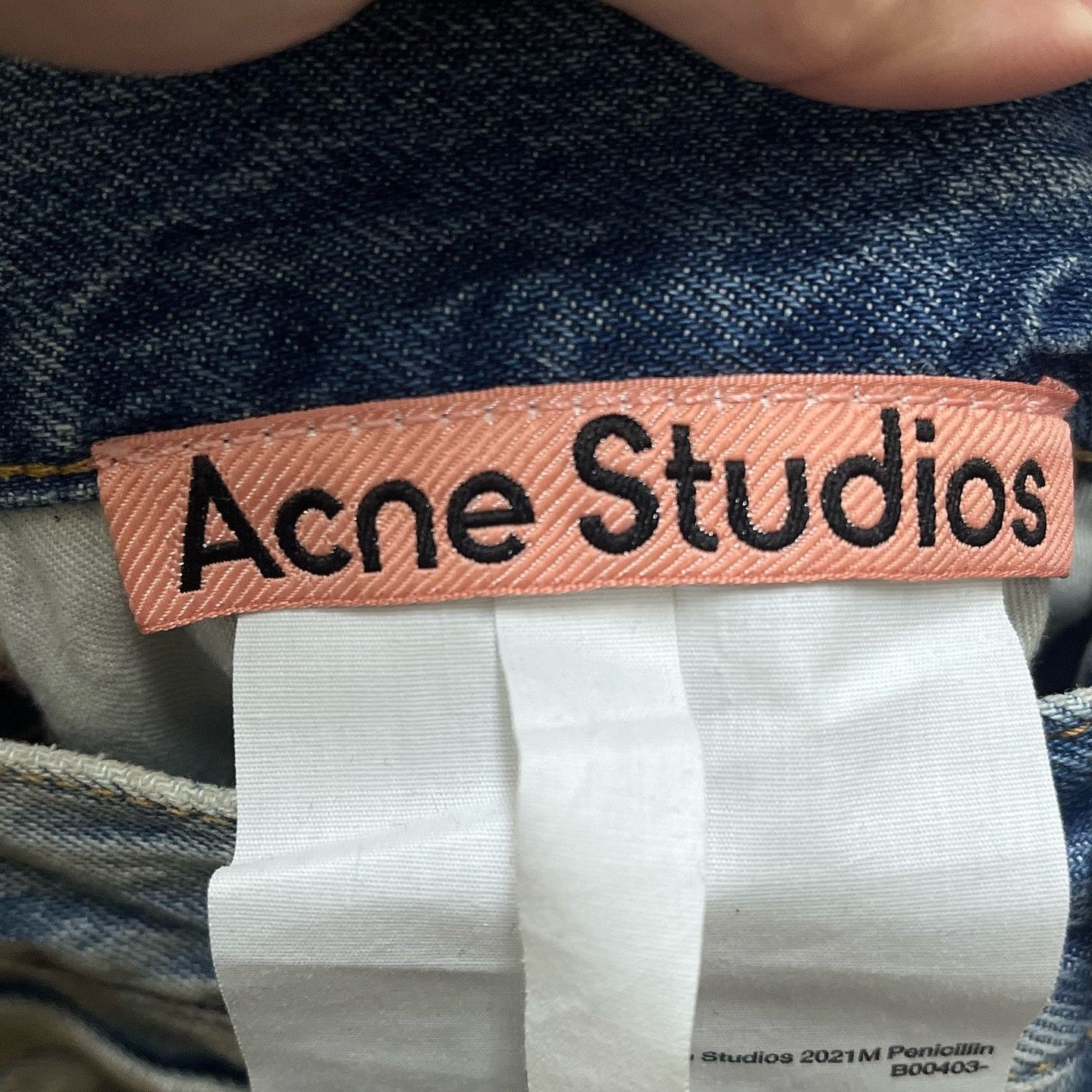 Acne Studios Distressed Blue Jeans in Size 30 Size US 30 / EU 46 - 3 Thumbnail