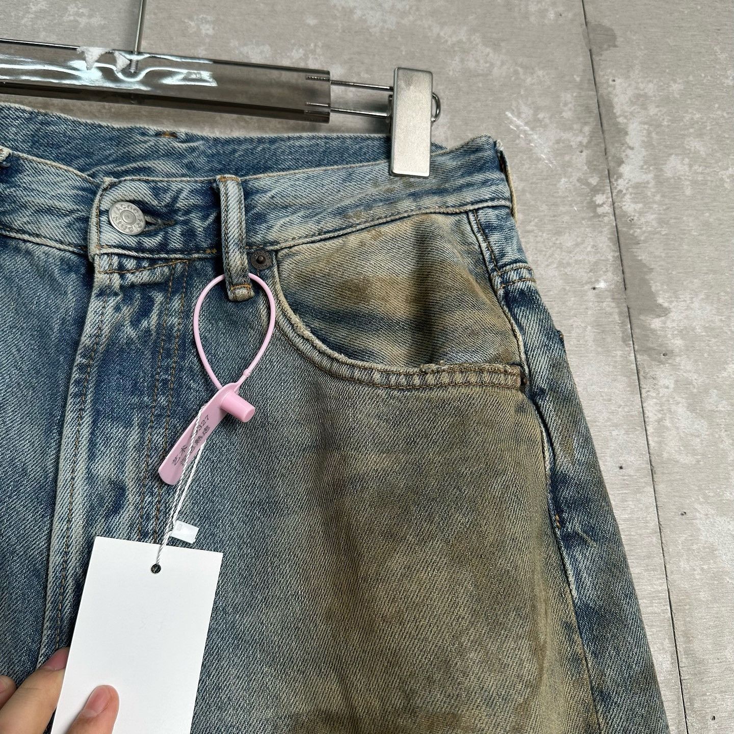 Acne Studios Distressed Blue Jeans in Size 30 Size US 30 / EU 46 - 6 Thumbnail