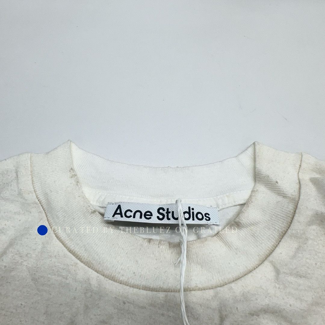Acne Studios Classic 1996 Logo Long Sleeve T-Shirt Size US XXS / EU 40 - 4 Thumbnail